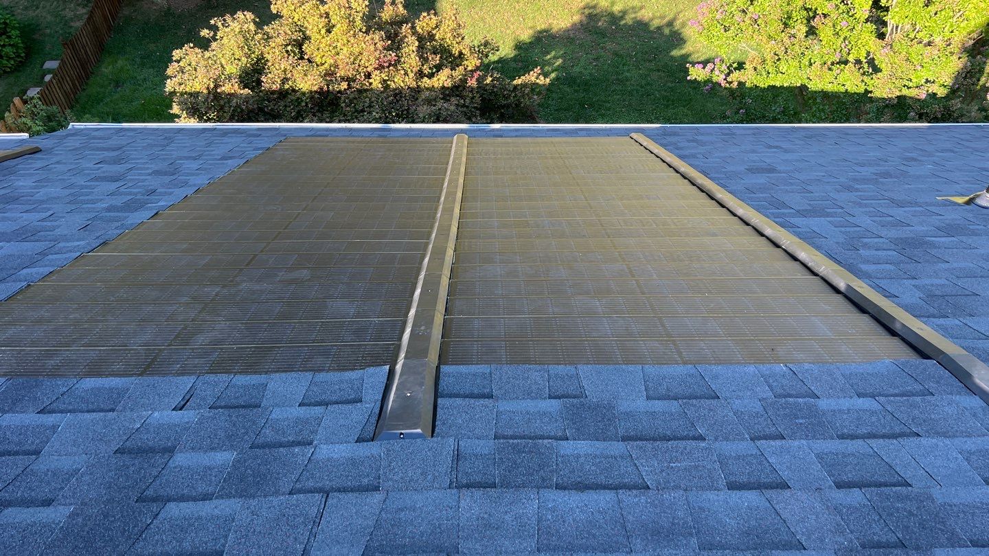 GAF Timberline Solar Roof Ellicott City, MD by American Home Contractors