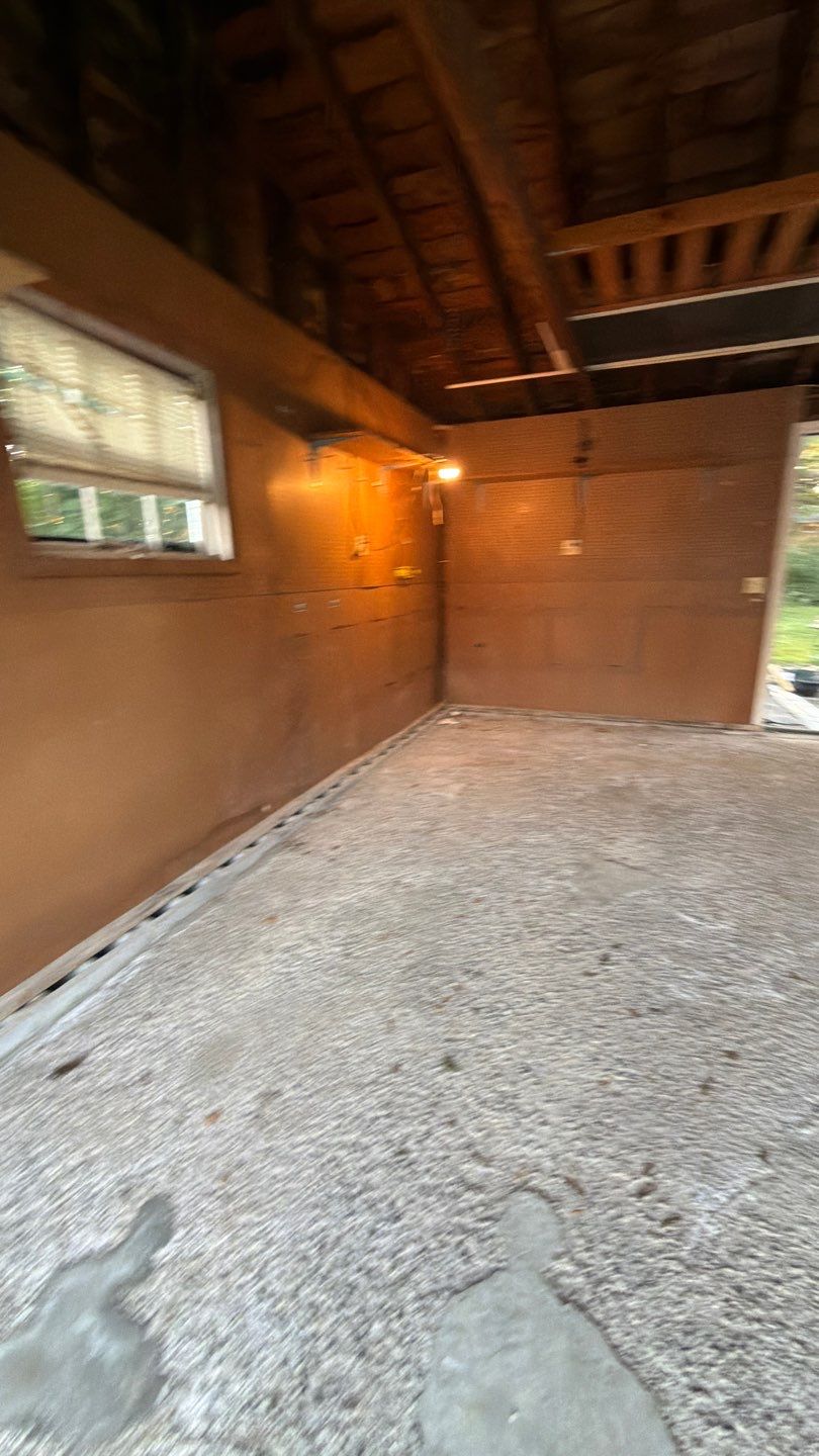 Rochester Garage Floor by NG Masonry & Construction LLC