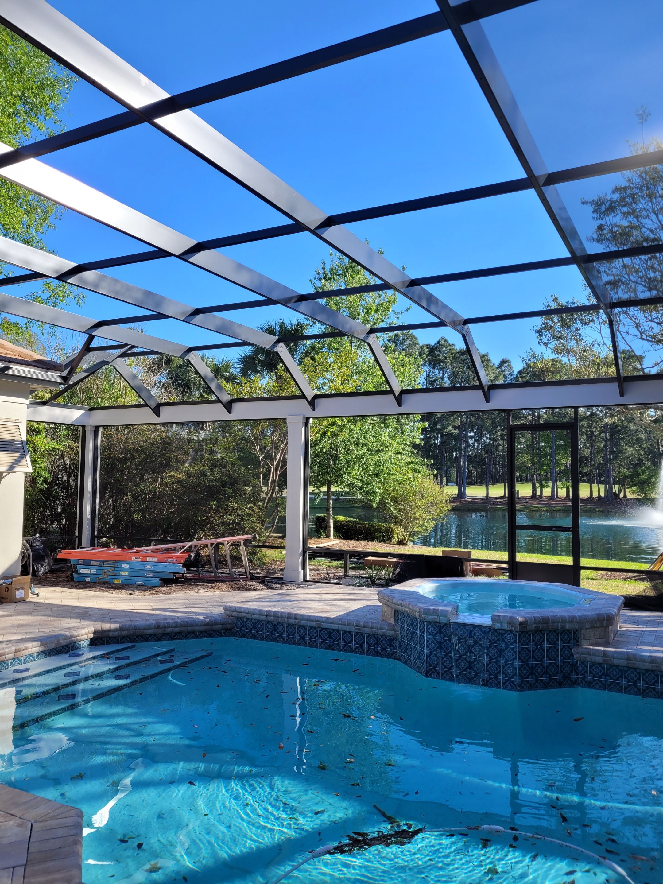 Pool Cover Oasis in Destin by Titan Sunrooms