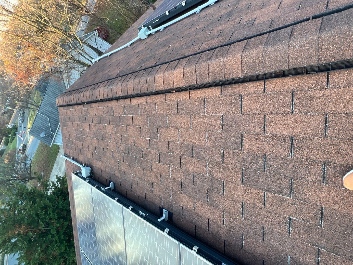 Autumn Brown Shingles by Reimagine Roofing