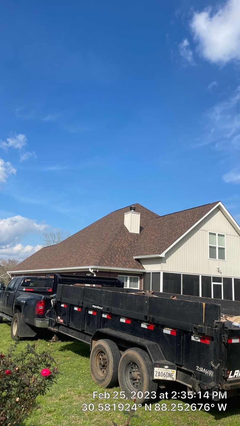 Residential Roofing Installation using Roof Replacement by American Roofing & Construction LLC