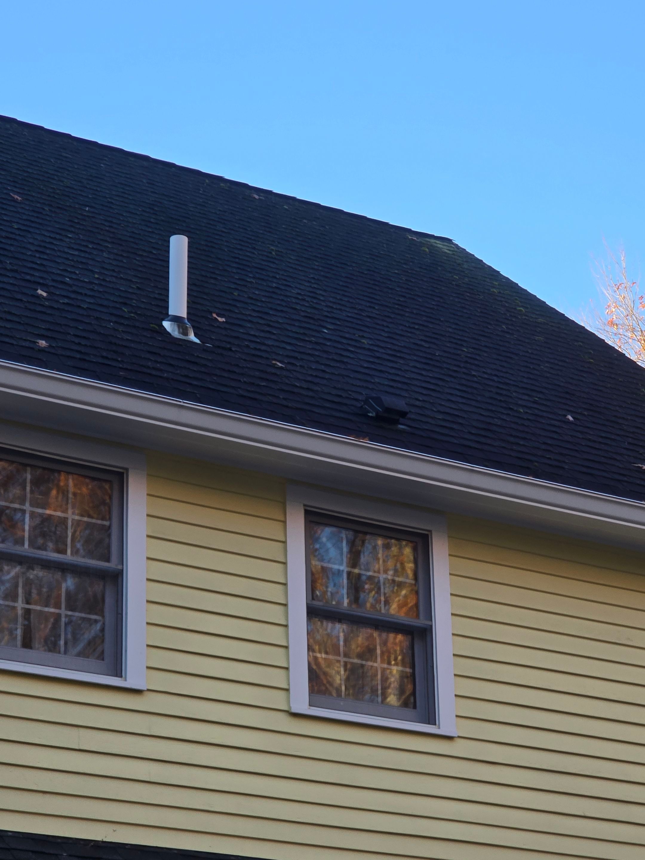 Chelmsford Premium Roof: Onyx Black Shingles with Standing Seam Metal Porch by Mighty Dog Roofing of Greater Middlesex County