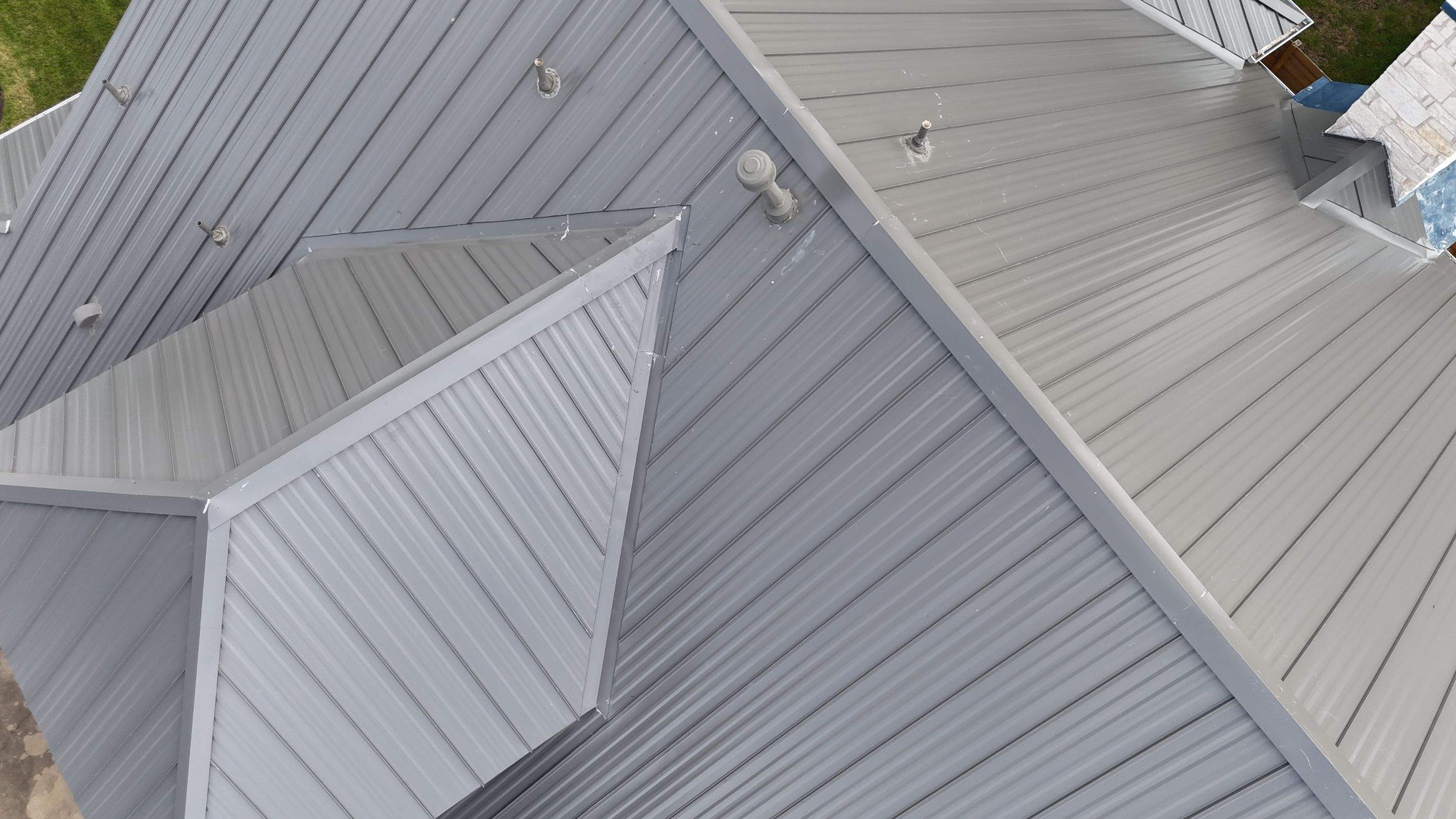 Charcoal Grey - L&A Metals LLC Type FF100, Hidden fastener/Standing Seam by RoofsOnly.com