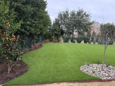 Project in Southlake by Turf Concepts