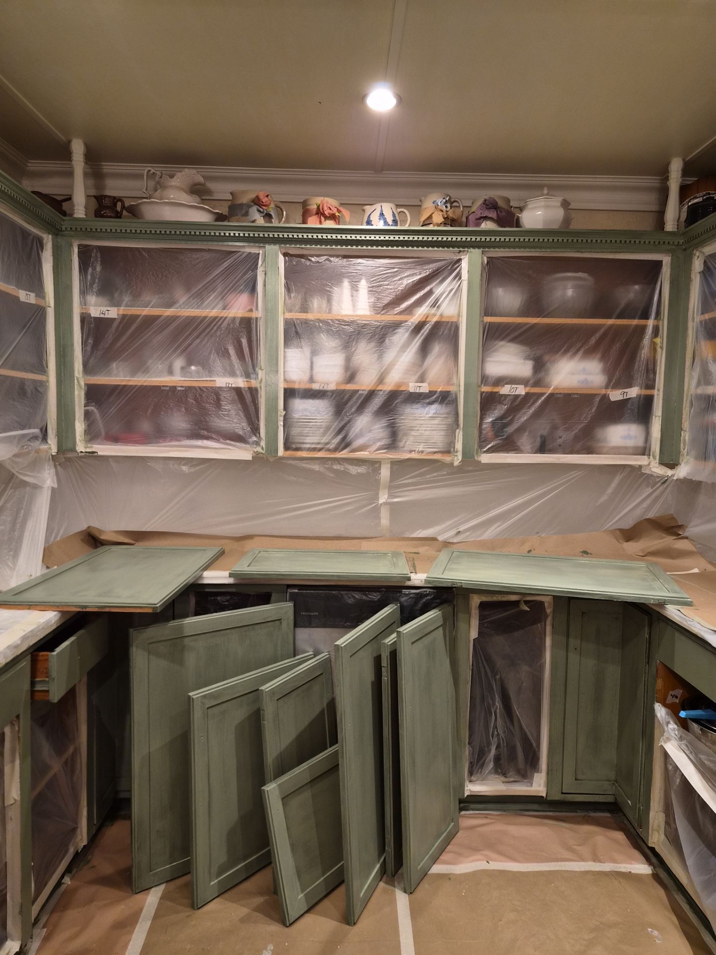 Cabinet Painting – Tyler, Tx (Near the Swan Community) by Quality Coats Painting