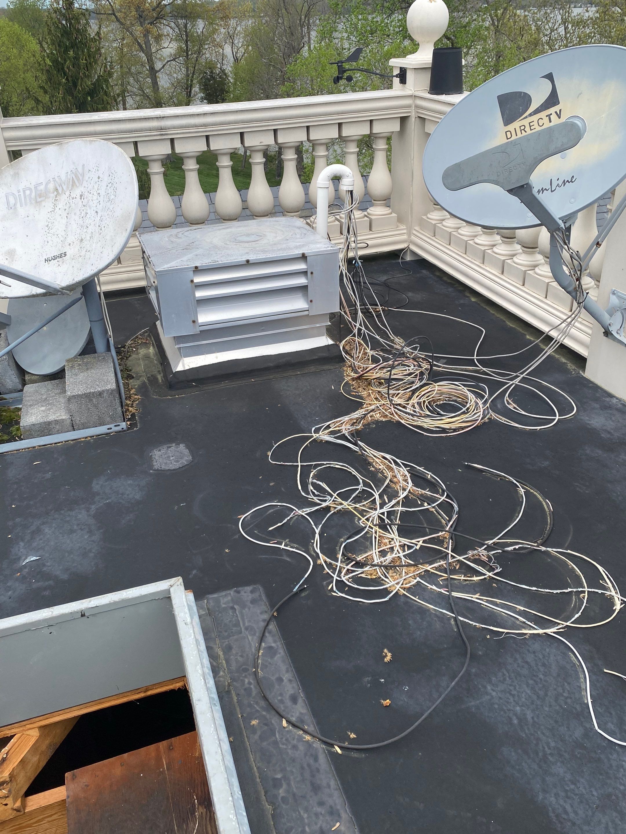 Lorton: EPDM Flat Roof with Partial Slate Replacement by RM Banning, Inc.