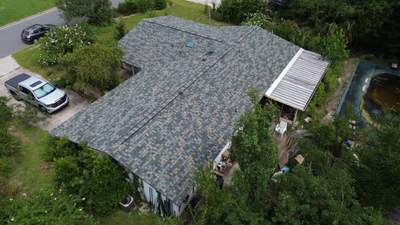 Shingle Reroof in Gainesville, FL