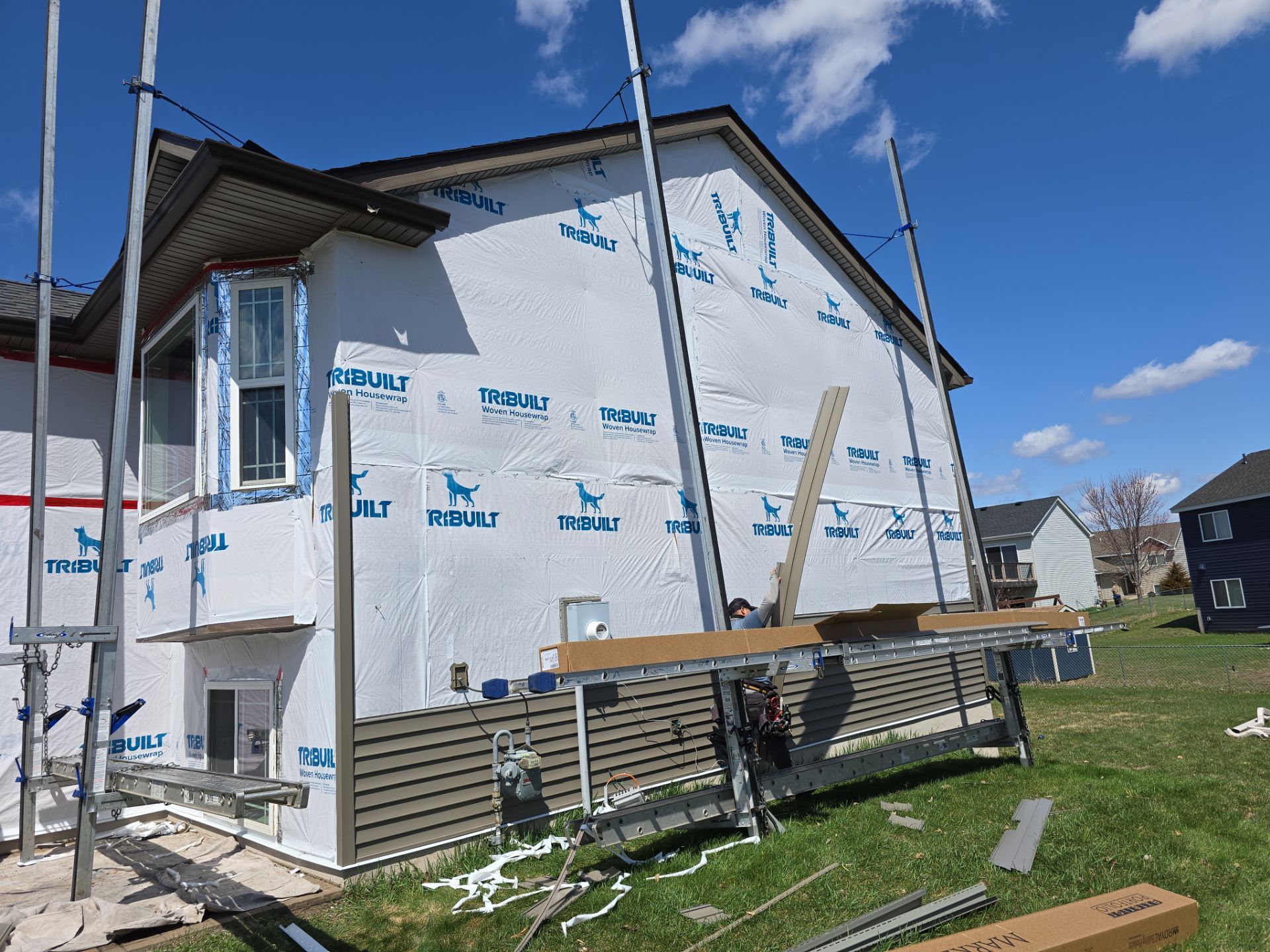 Project in Big Lake by CoMitted 365 Roofing & Exteriors 