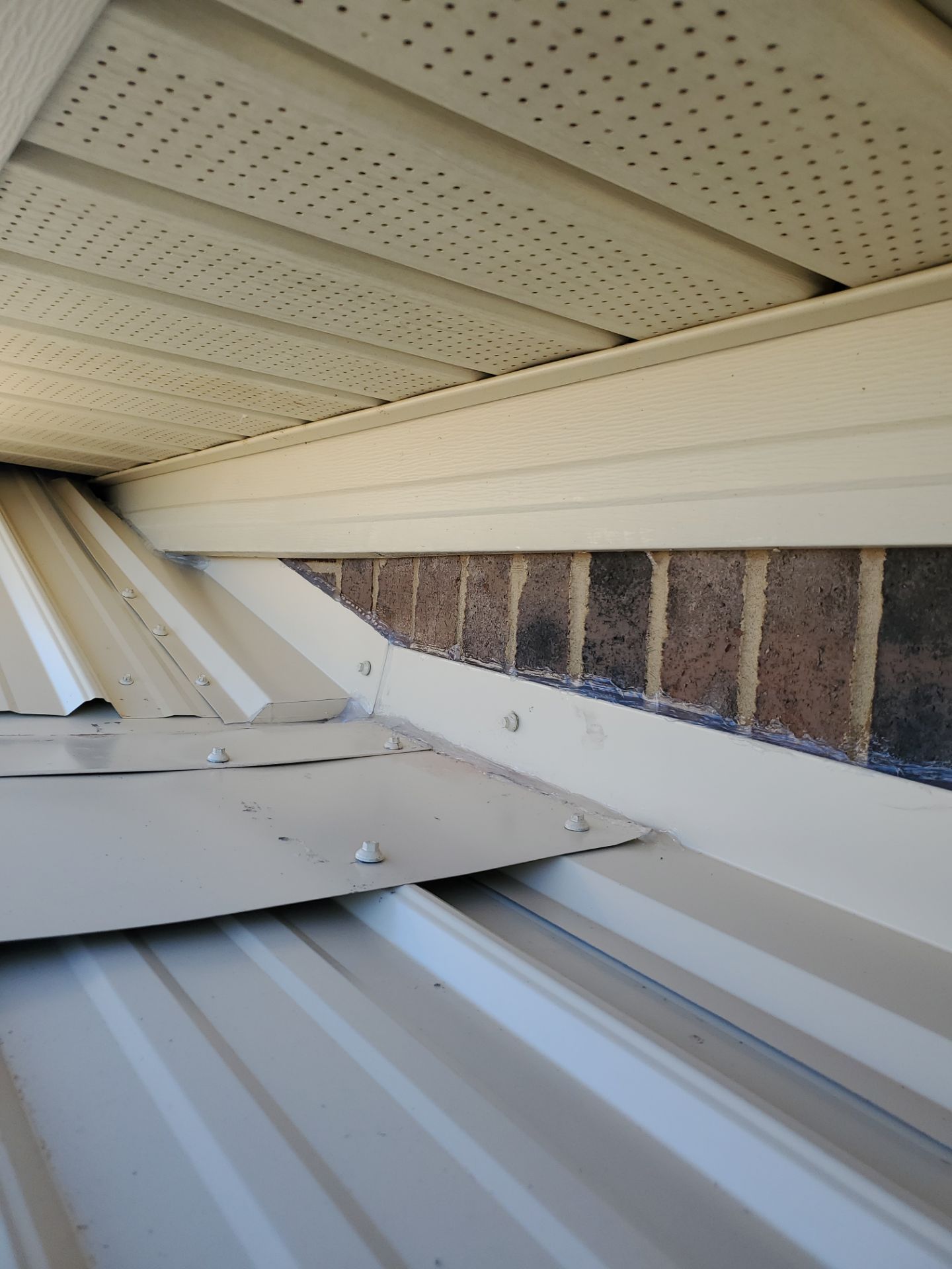 Residential Metal Roof Replacement using Reed's Metals: 26 GA. Colored Residential Metal Panels (Ivory) by Hostetler Roofing