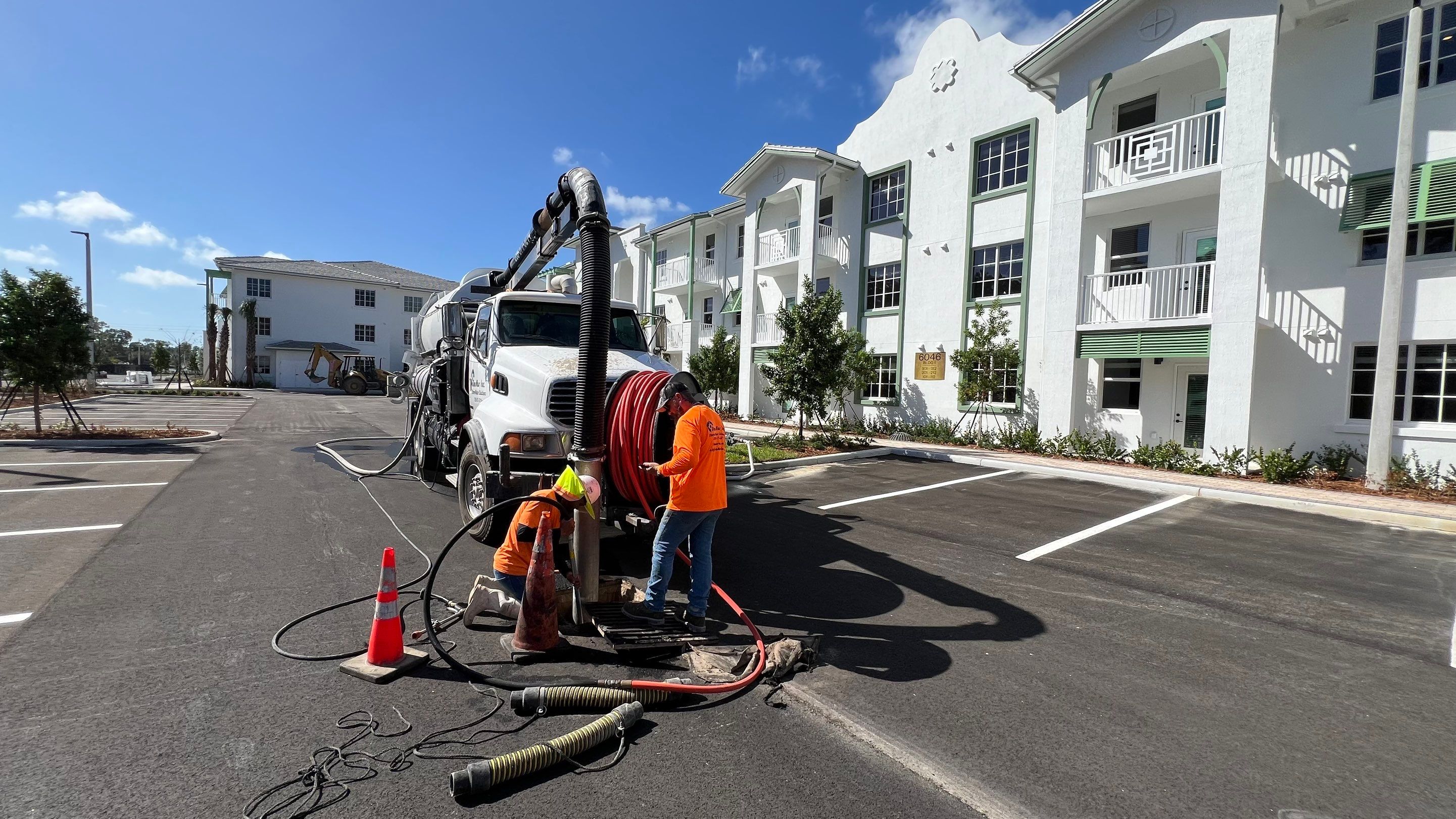 New Construction Condo Community Stormwater System Maintenance by Don Mar, Inc. Storm Water Solutions