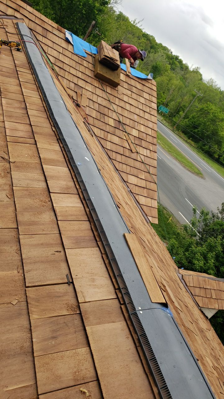 Gainesville Historic Structure: Western Red Cedar #1 Perfection G&R CCA Cedar Shakes by RM Banning, Inc.