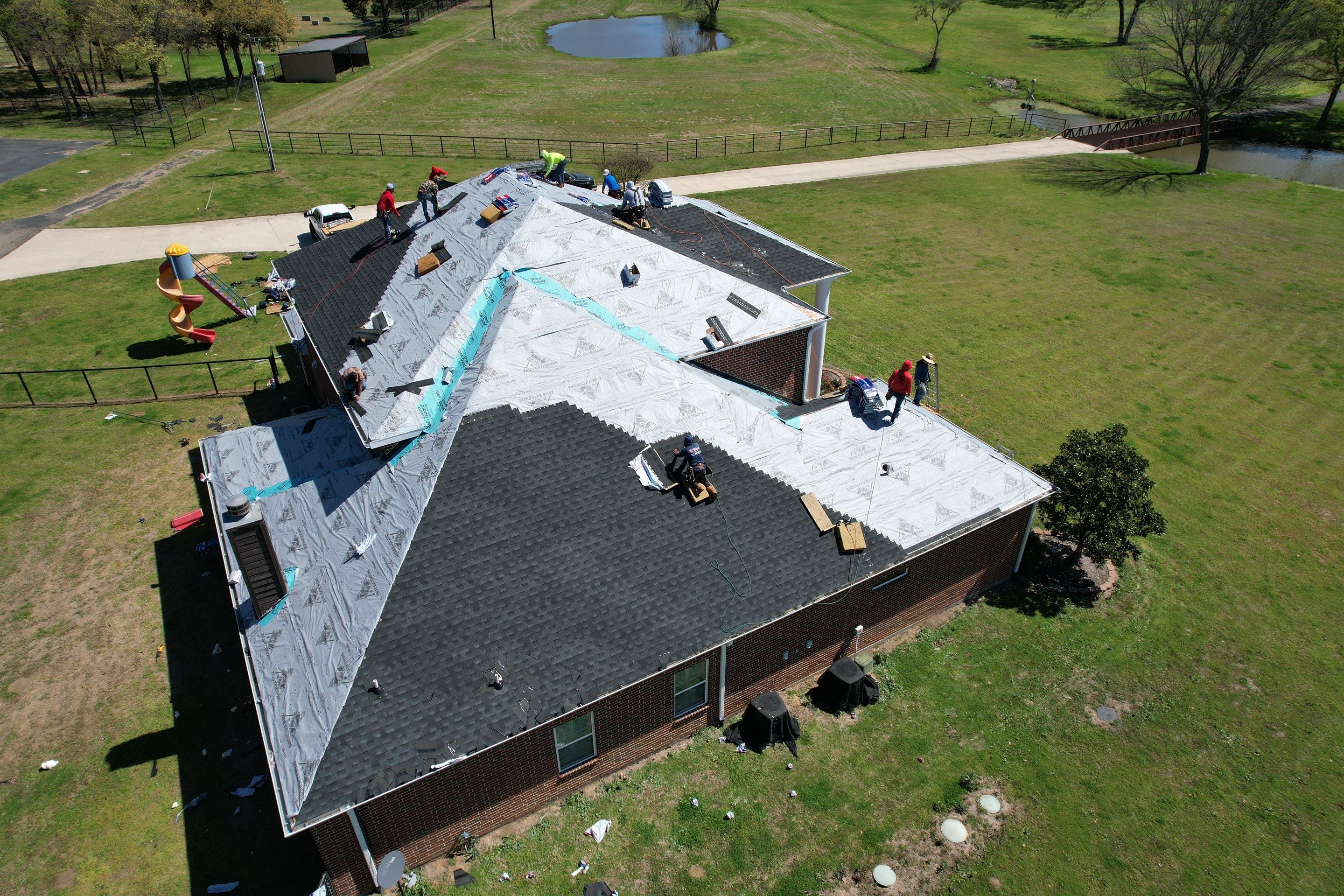 Project in Caddo Mills  by Zeus Exteriors