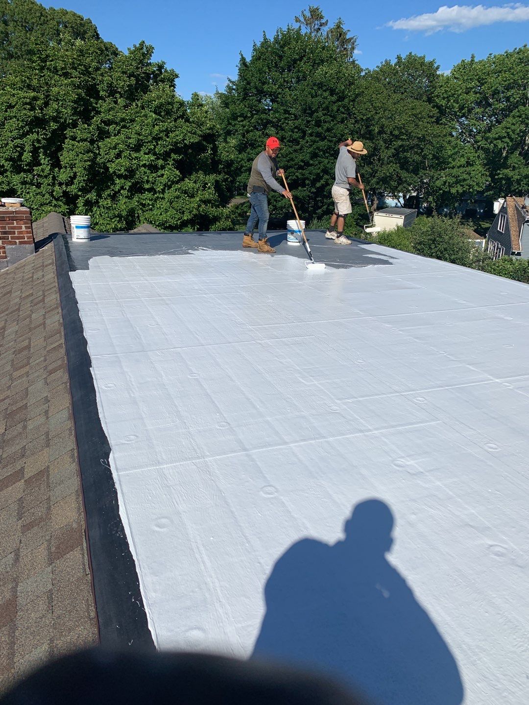 Residential Roofing Installation using Owens Corning Duration Driftwood by A Plus Exterior