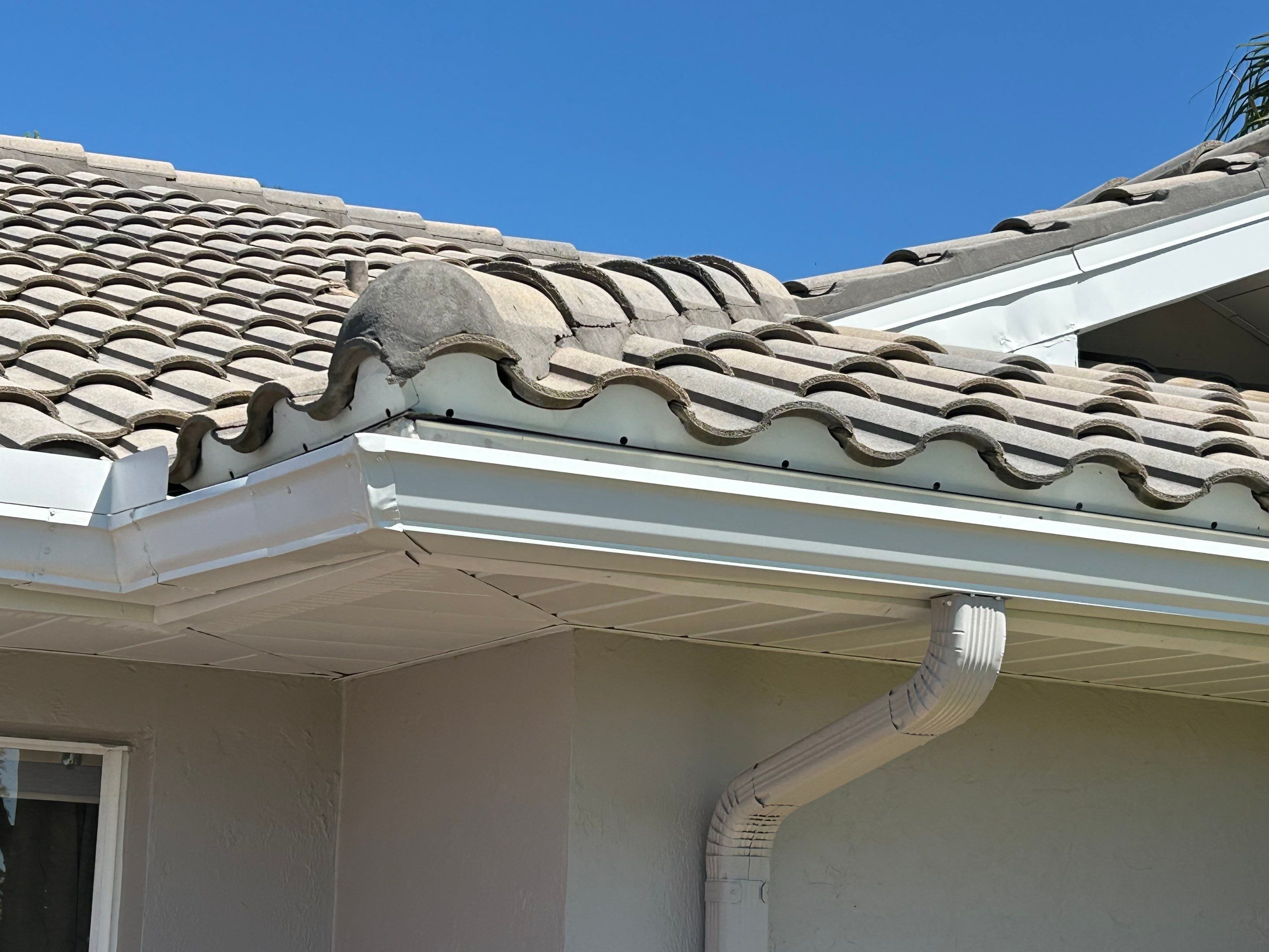 Fascia and Soffit Repair with New Gutters  by Gutter Professors