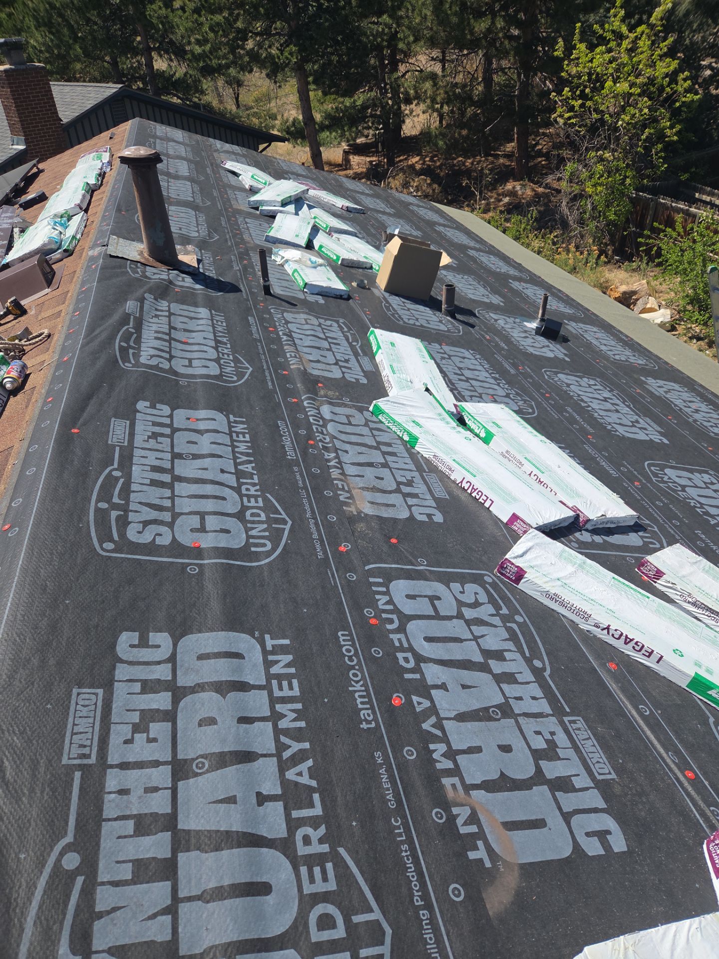Roof Repair using Malarkey - Legacy - Sienna Blend by RTP Roofing Company