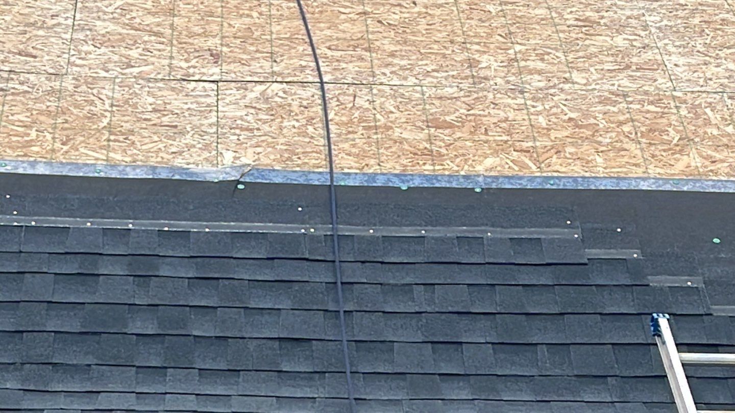 Barn Roofing Installation using GAF Timberline HDZ Charcoal by Nitro Roofing and Construction