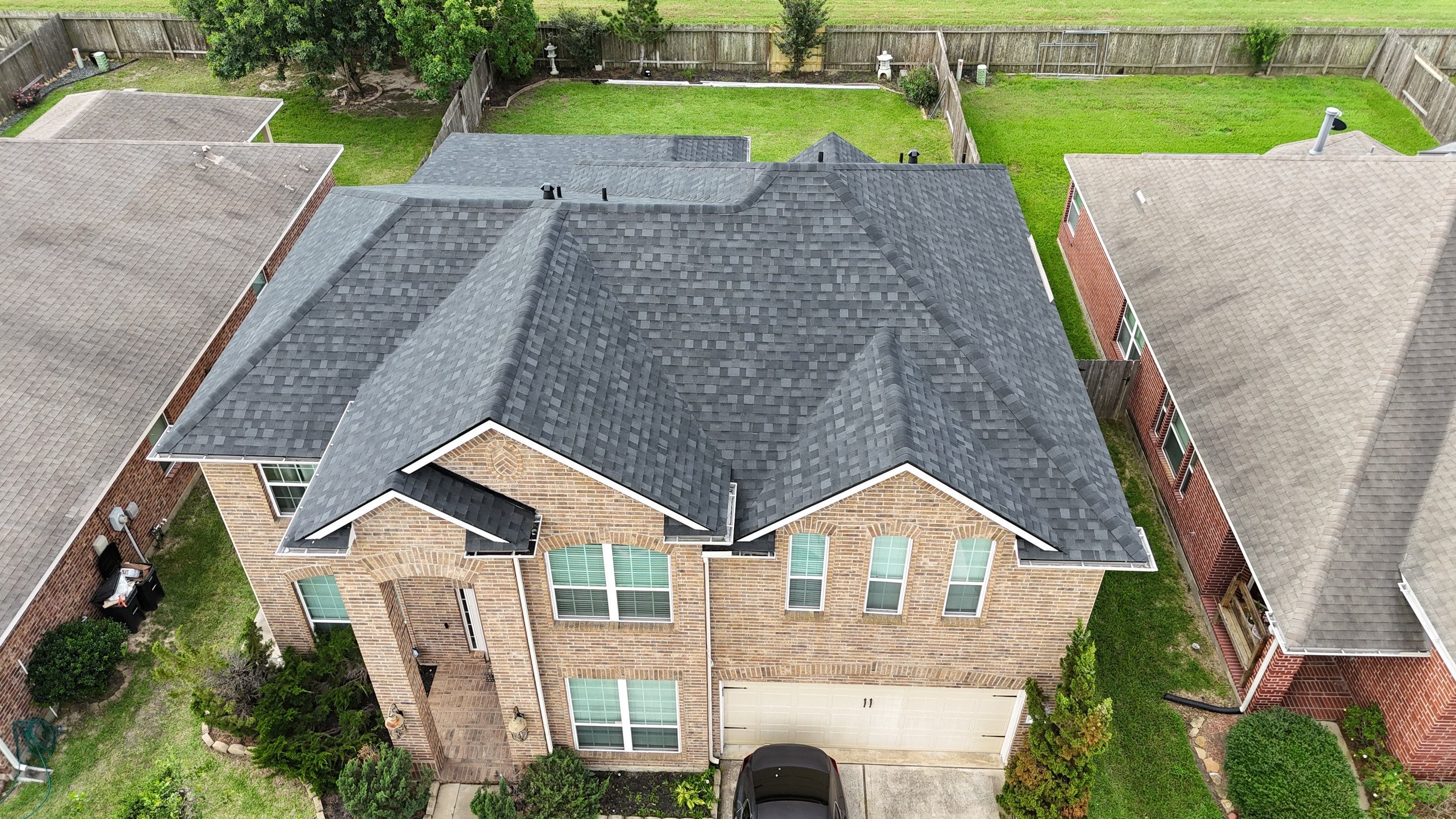 Residential Roofing Installation using IKO Dynasty by Core Four Roofing