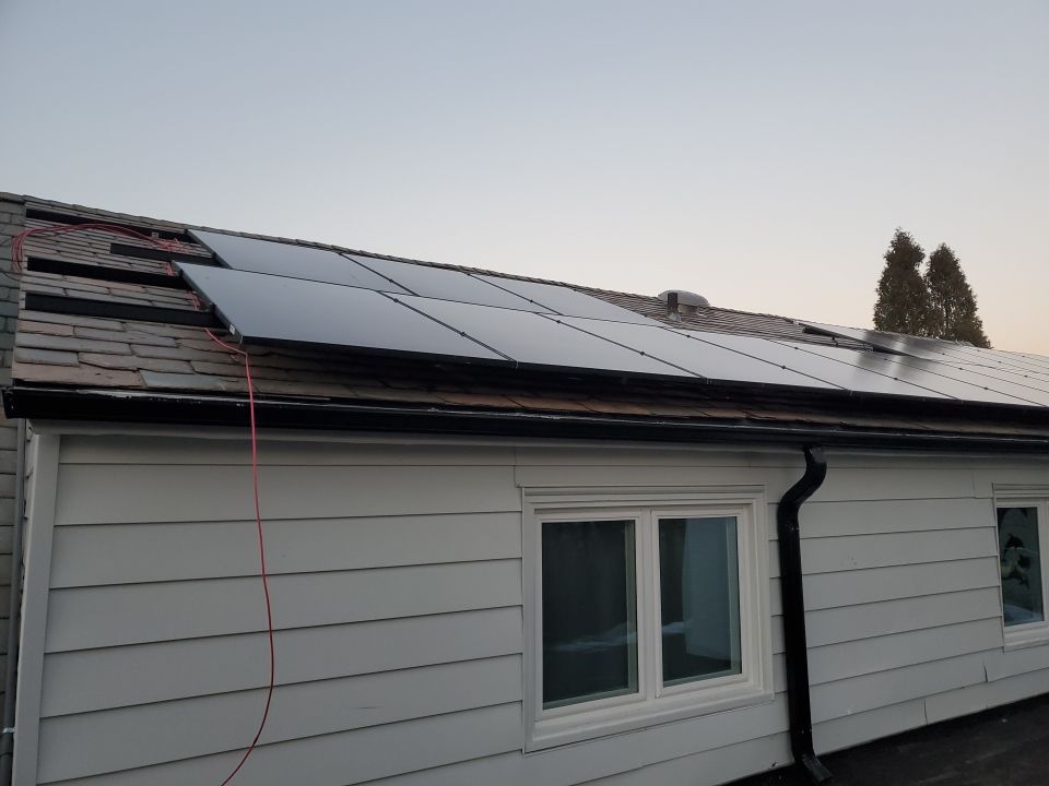 Solar Job by Silver Leaf Contracting 