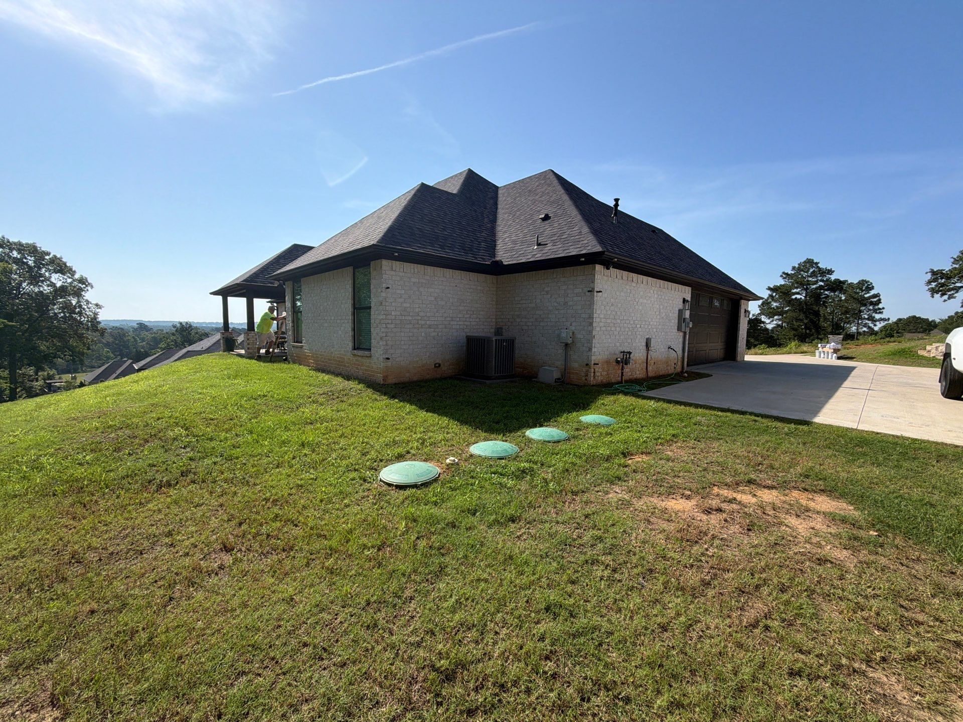 Bright Brick Repaint in Tyler, TX by Quality Coats Painting