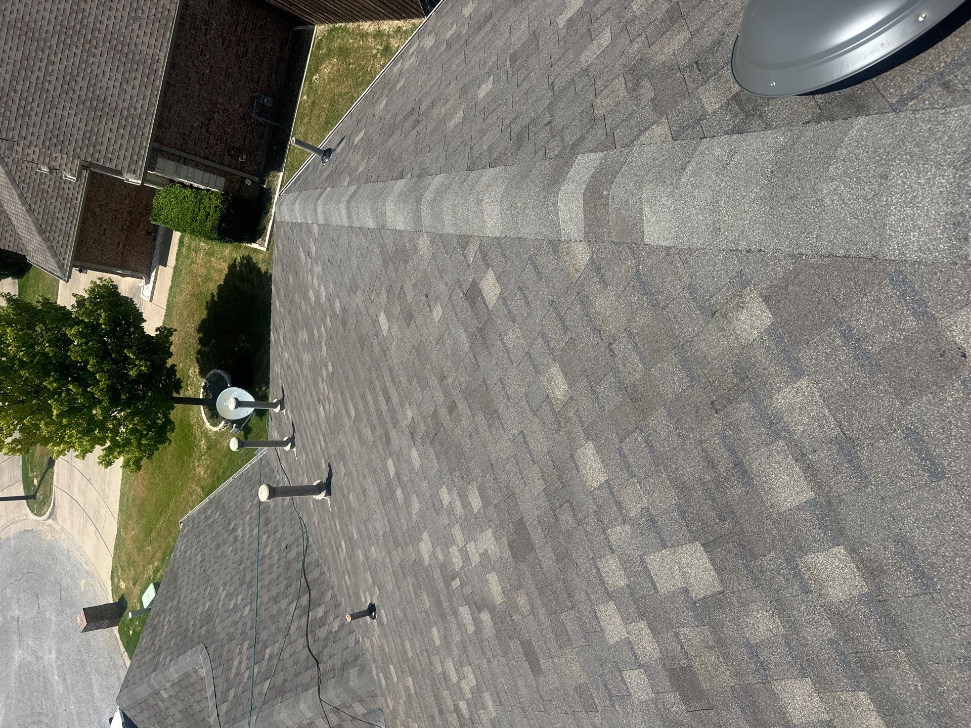 Project in Weatherford by Lonestar Roofing and Restoration LLC.