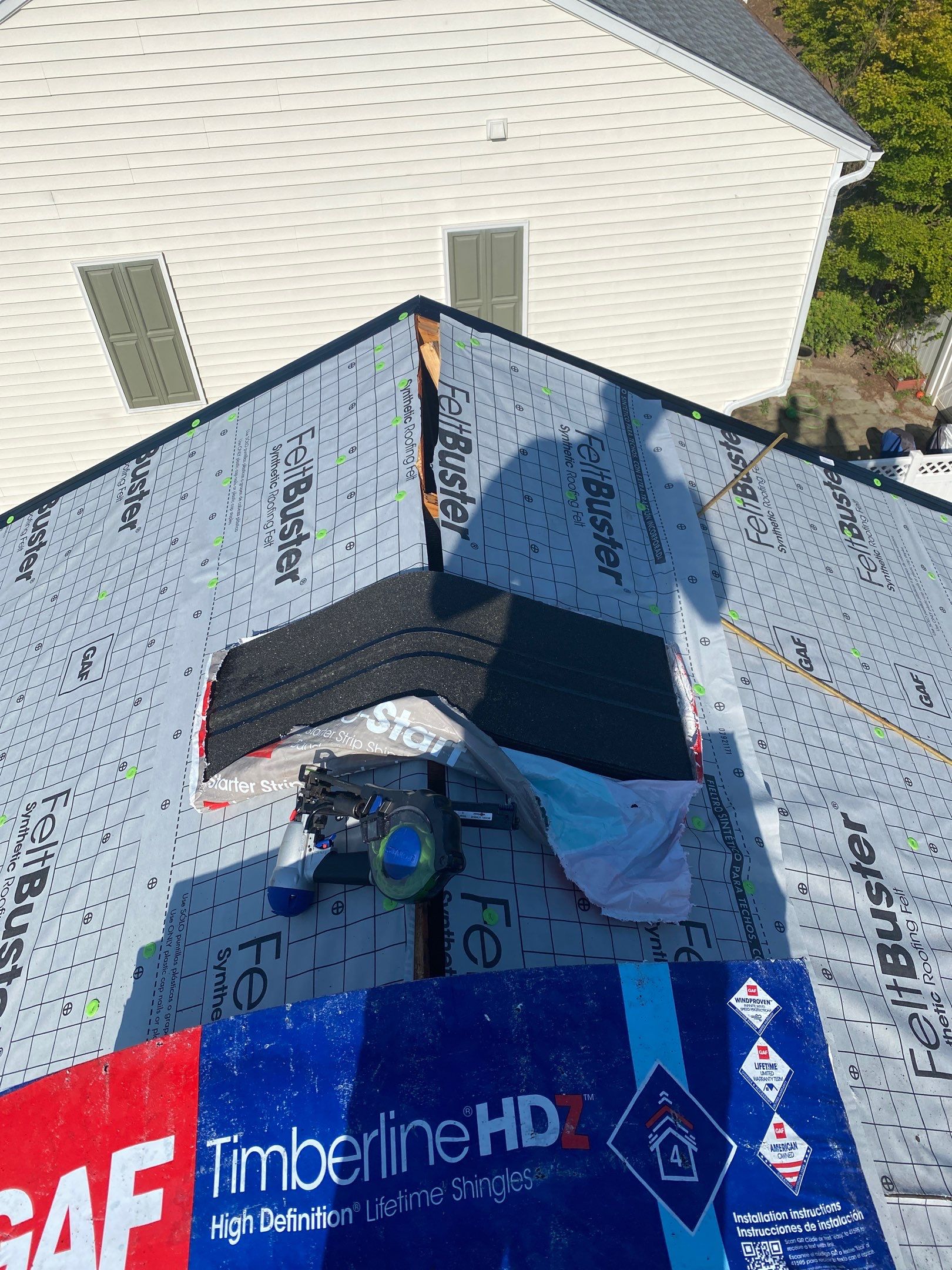 Roof Replacement - GAF Timberline HDZ Weathered Wood  by Pro Performance Roofing