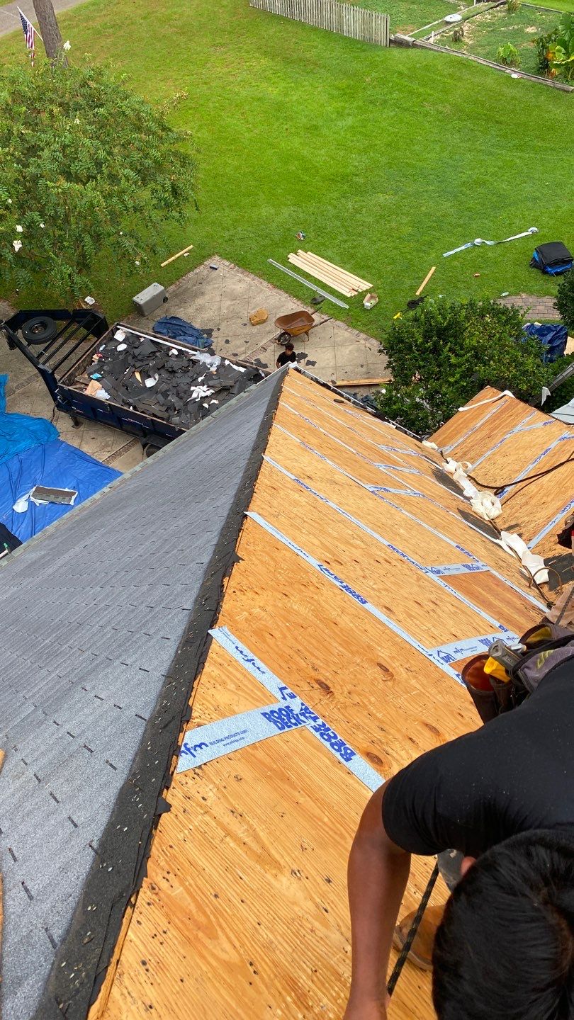 Residential Roofing Repair using Roof Replacement by American Roofing & Construction LLC