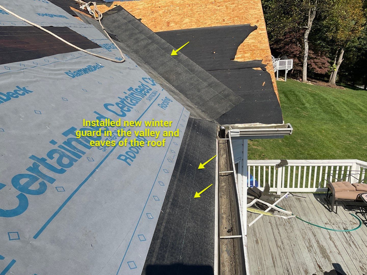 Residential Roofing Installation by Alpha Design Services