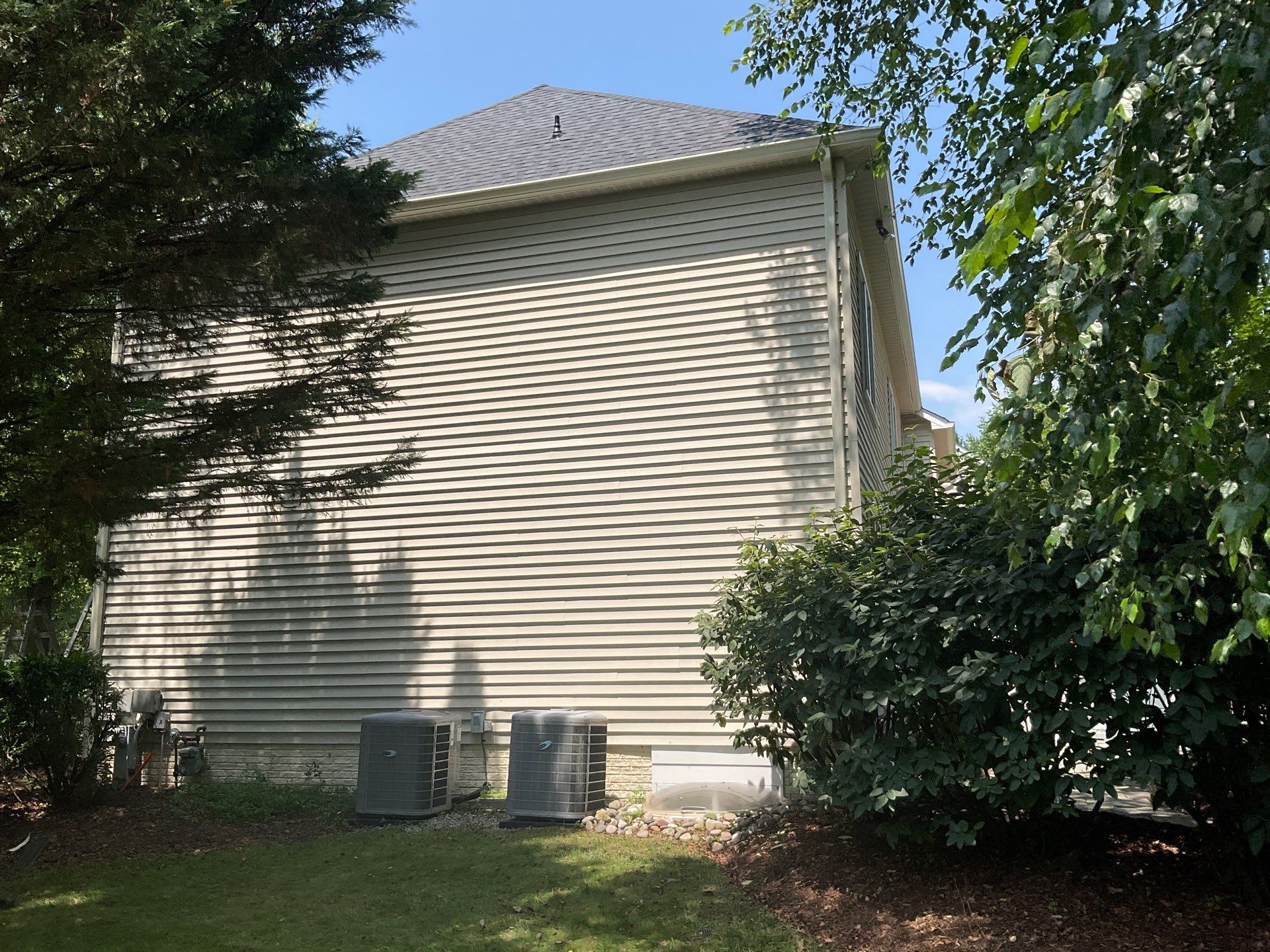 New Shingle Roof & New Gutters and downspouts with covers by Alpha Design Services