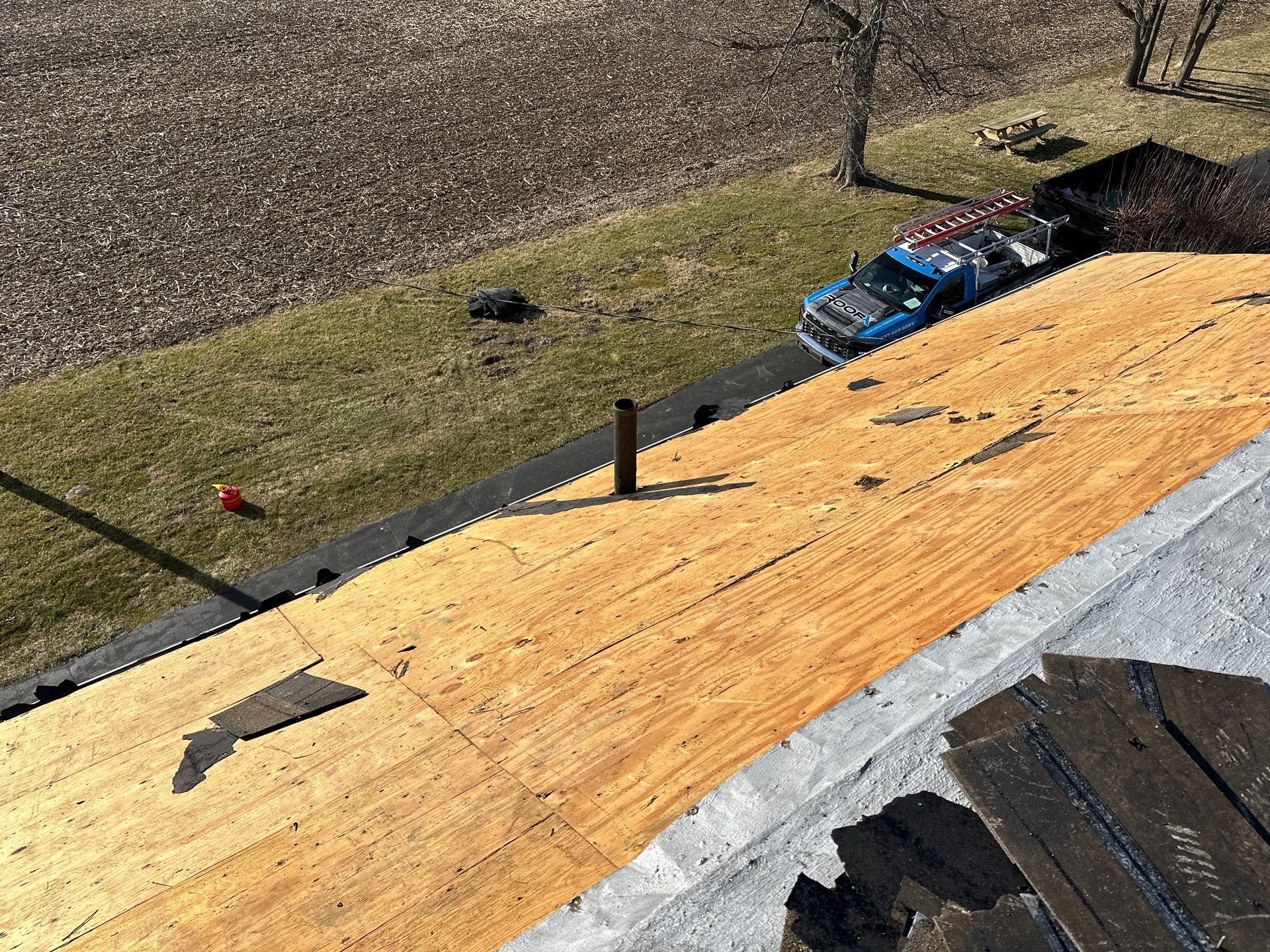 Residential Roofing Installation using Duration Series Shingles - Driftwood by RoofX 