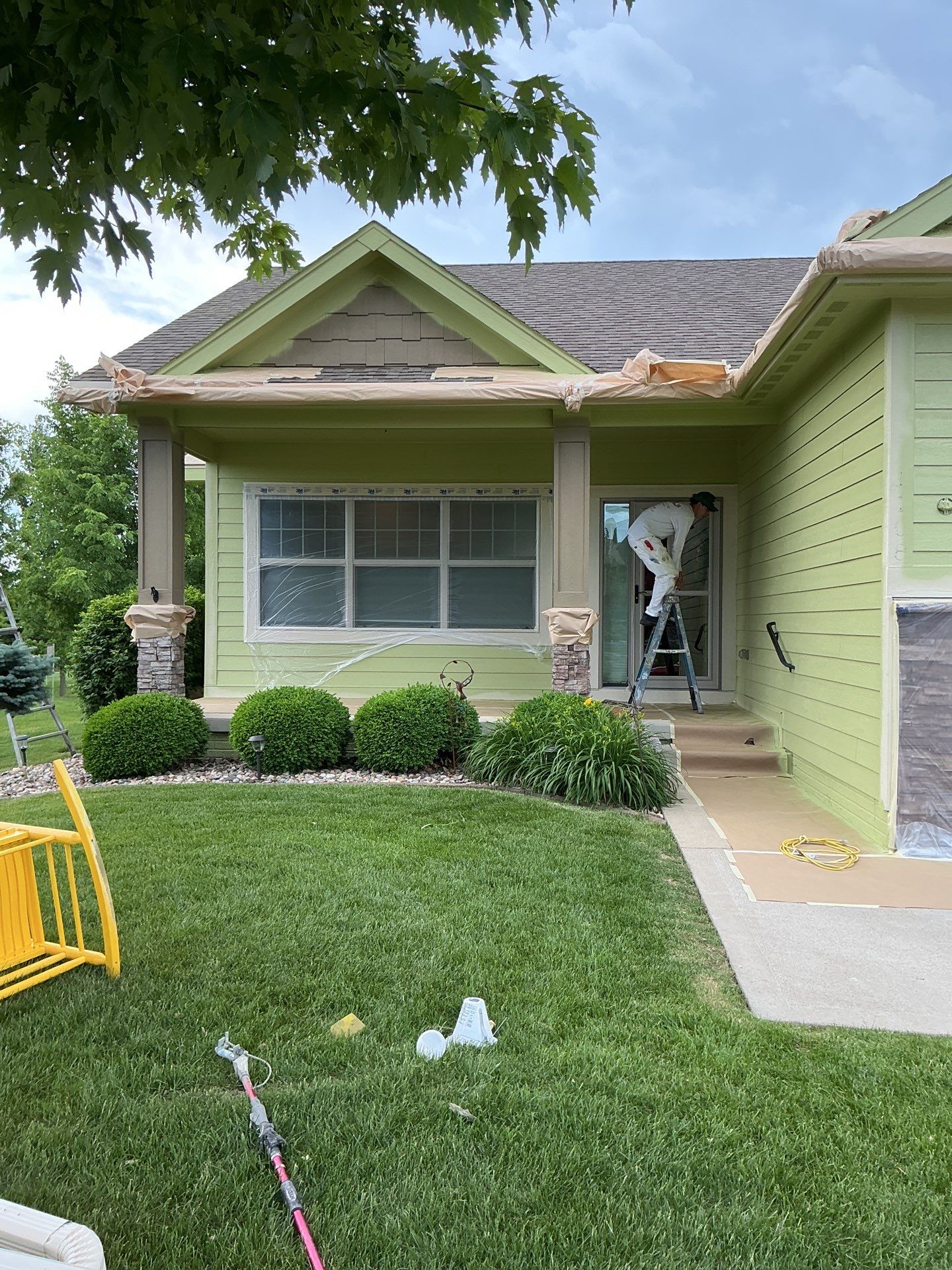Residential Exterior Repaint by Midwest Paint LLC