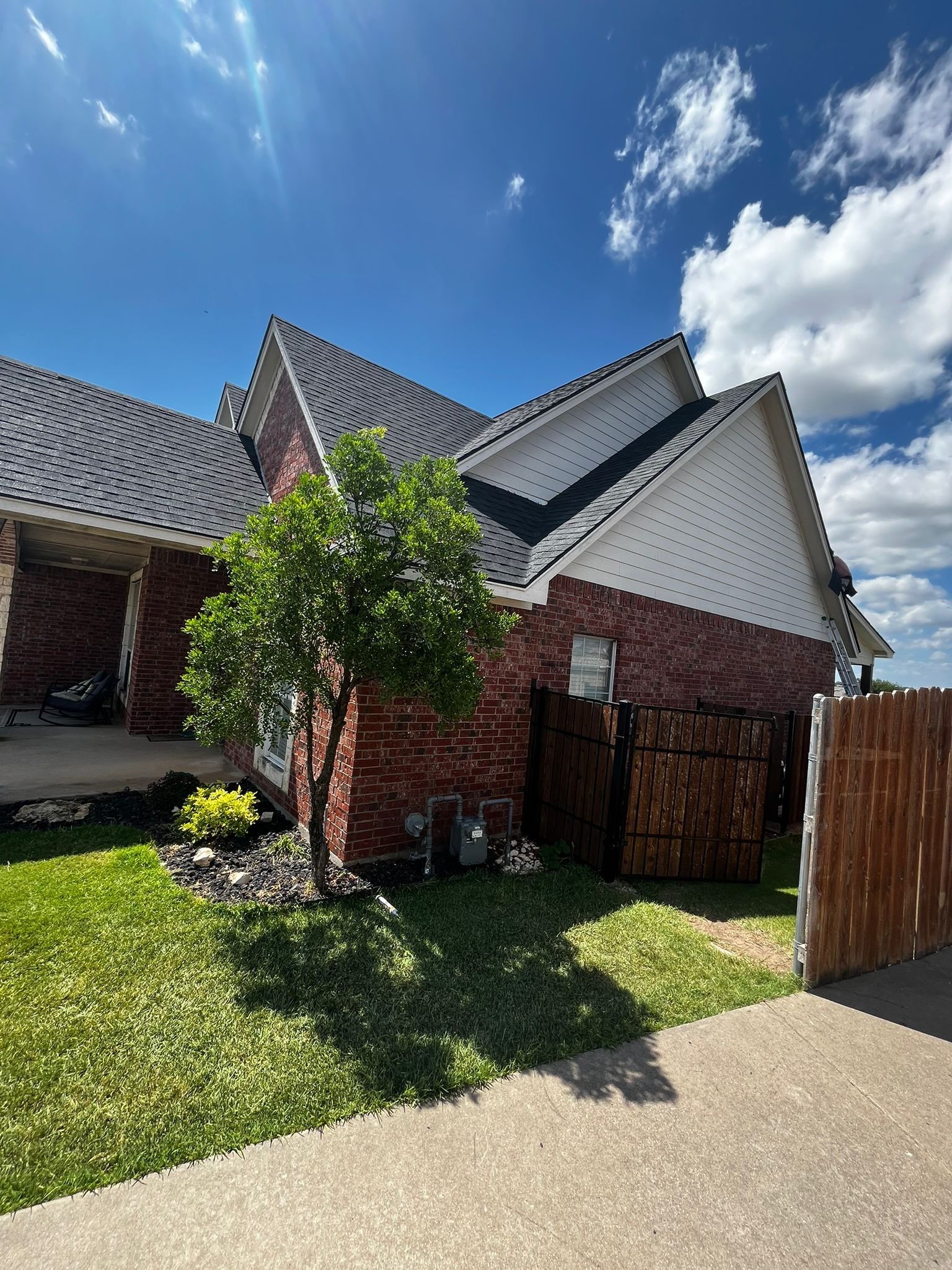 Project in Cleburne by Lonestar Roofing and Restoration LLC.