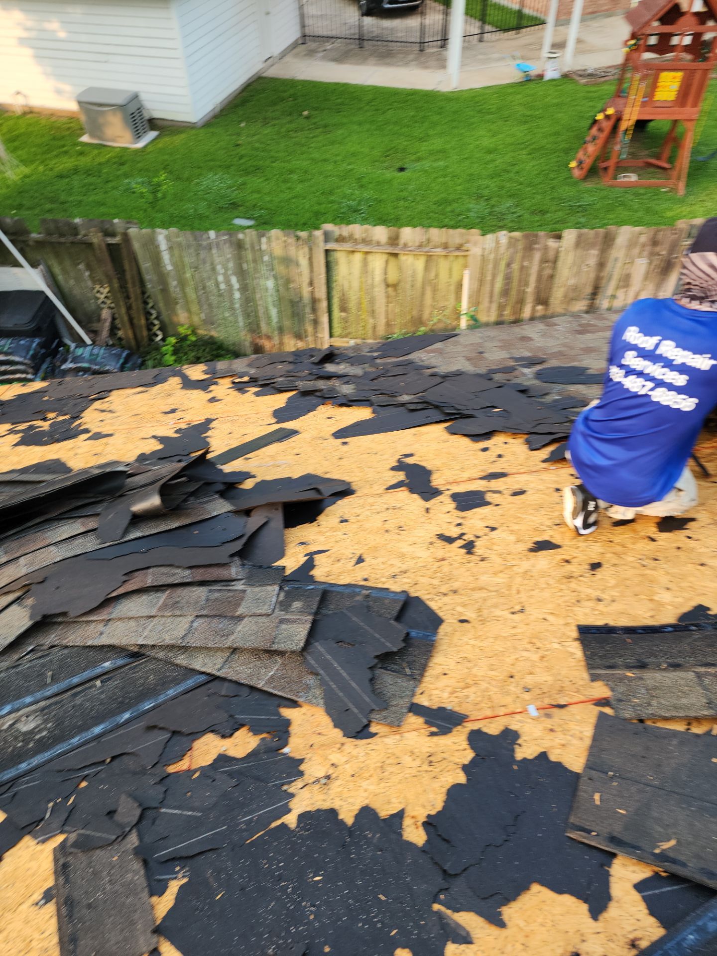 Residential Roofing Repair using Owen's Corning Duration (Lifetime) Shingles by Roof Repair Company