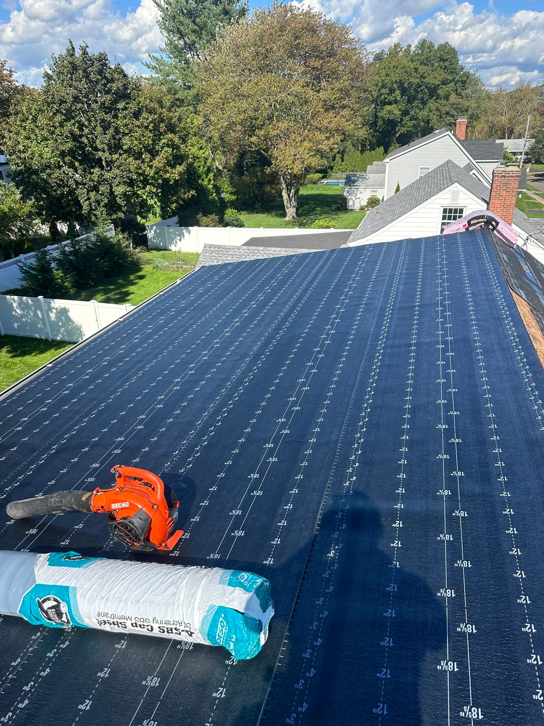 Residential Roofing Installation using Owens Corning TruDefinition Duration AR - Onyx Black & New Siding Install using Certainteed Sterling gray by A Plus Exterior