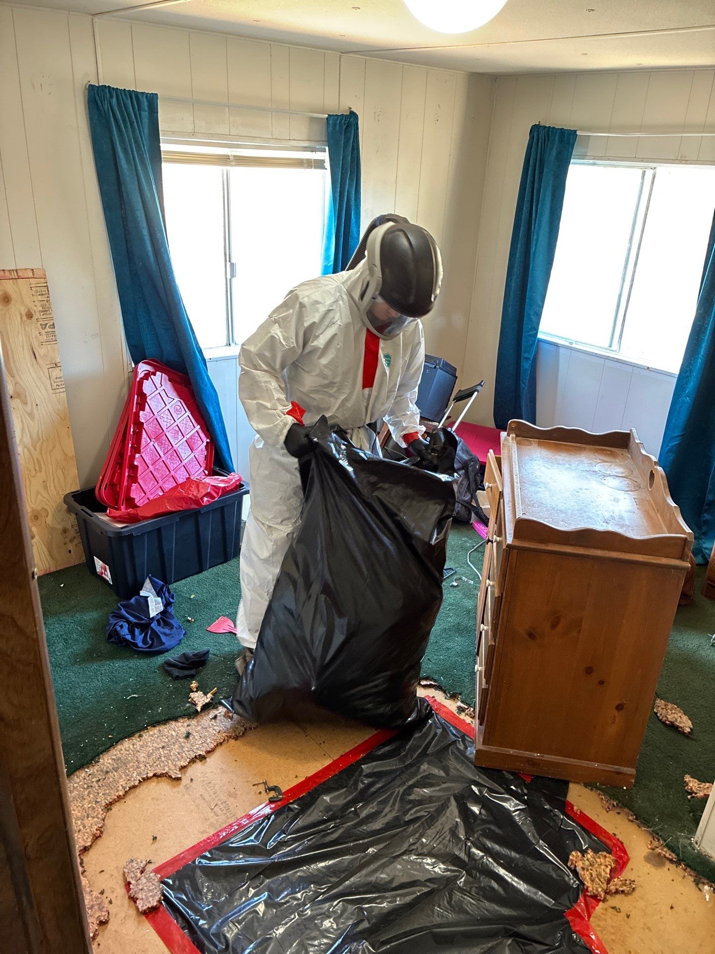 Project in Jackson by 911 Hazmat Cleanup 
