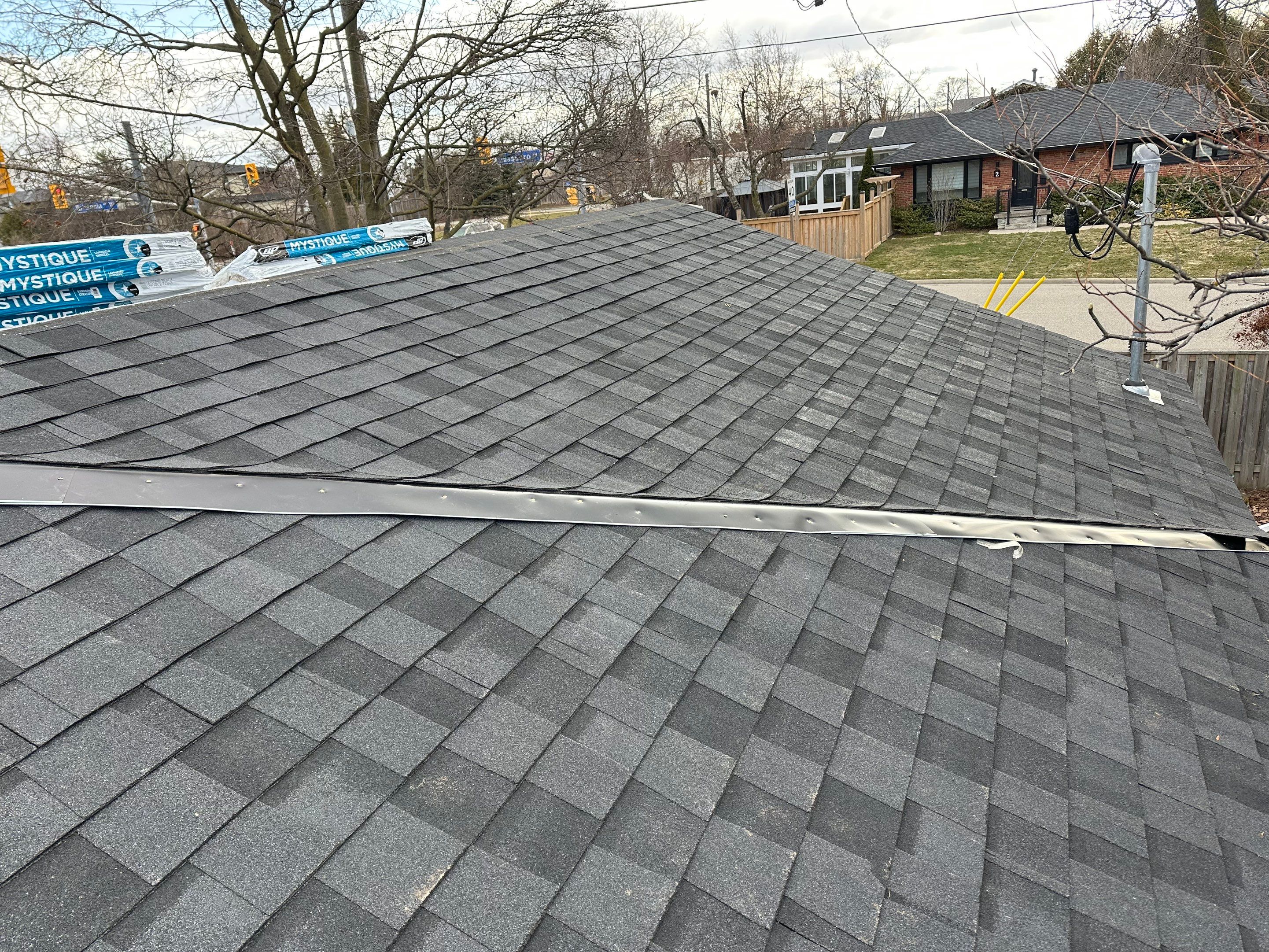 Project in Mississauga by The Roofing Crew