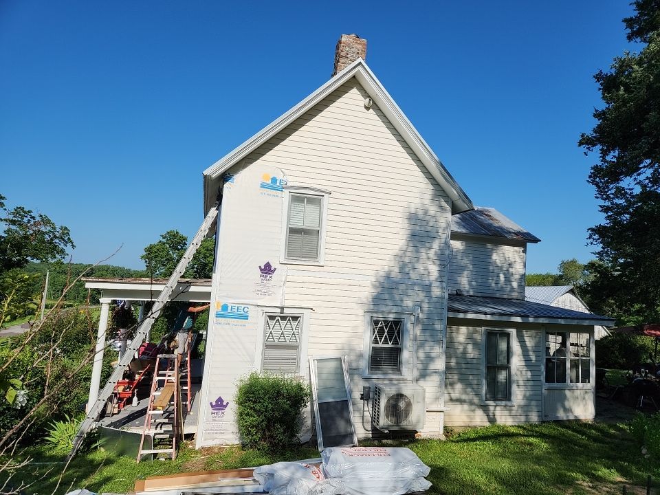 Siding Installation using Market Square by EEC  Windows, Siding & Roofing 