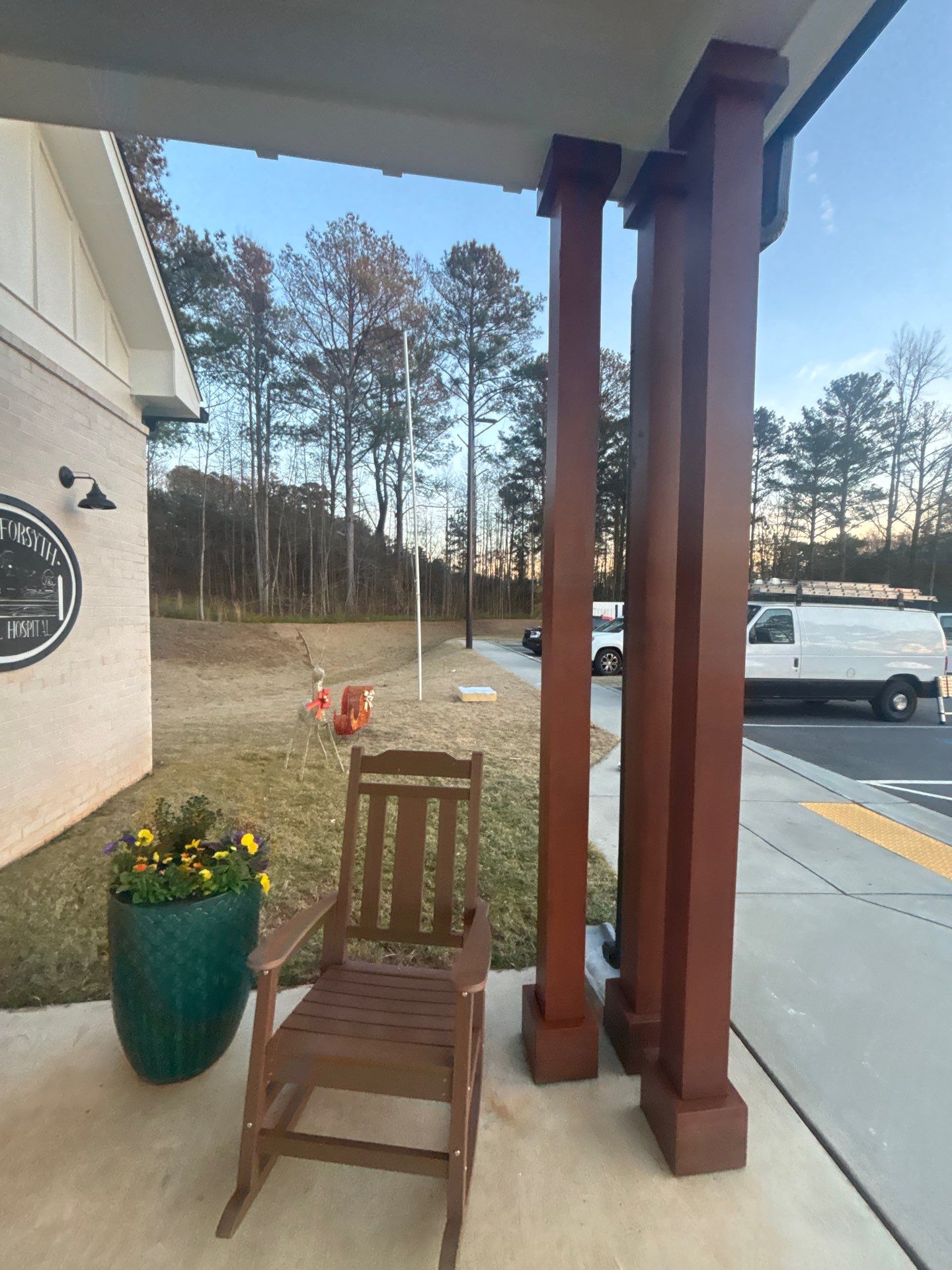 Exterior Remodel for West Forsyth Animal Hospital by Five Star Painting