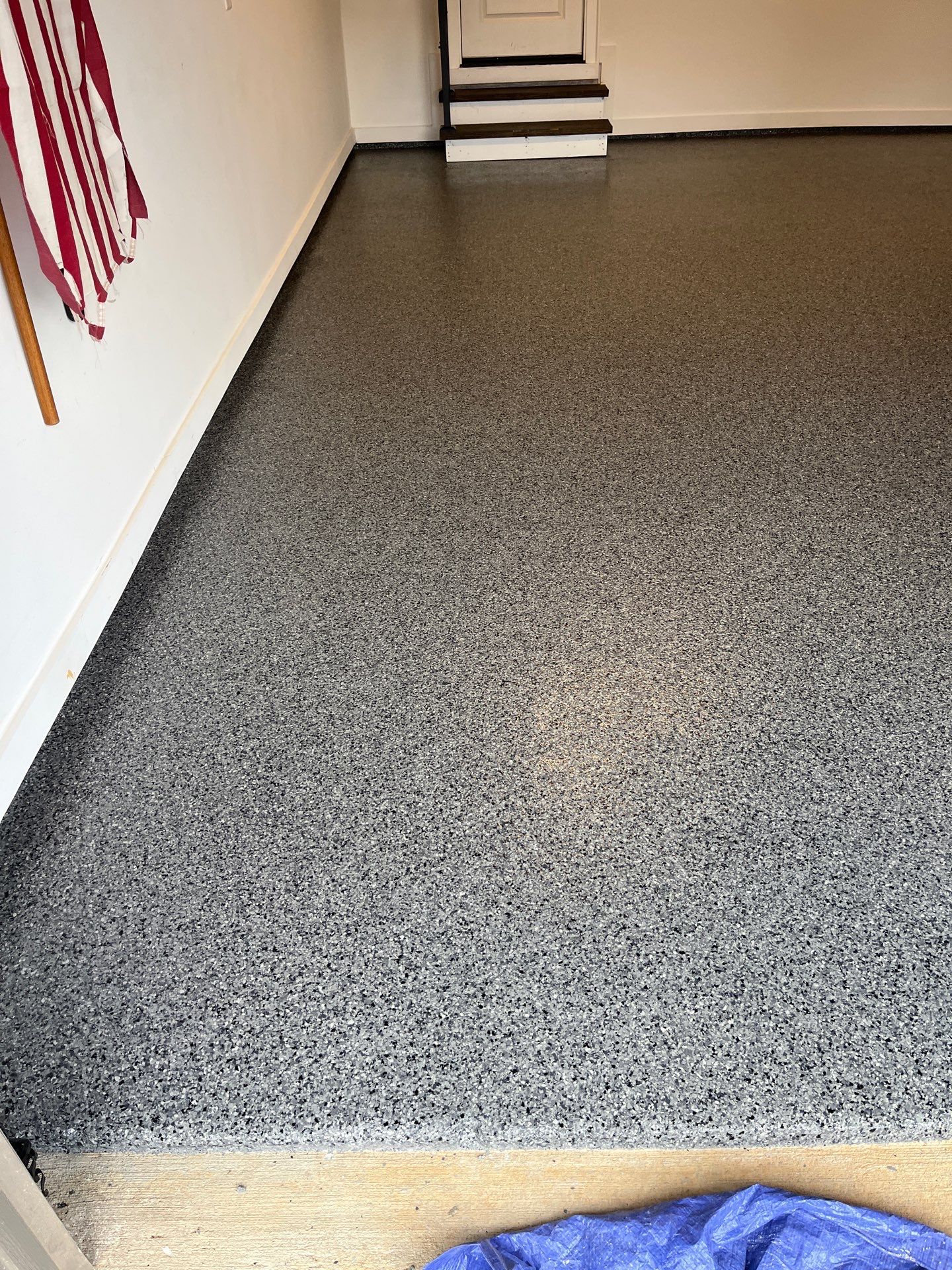 Garage Floor Coating using Nightfall by My Garage Floor Guys