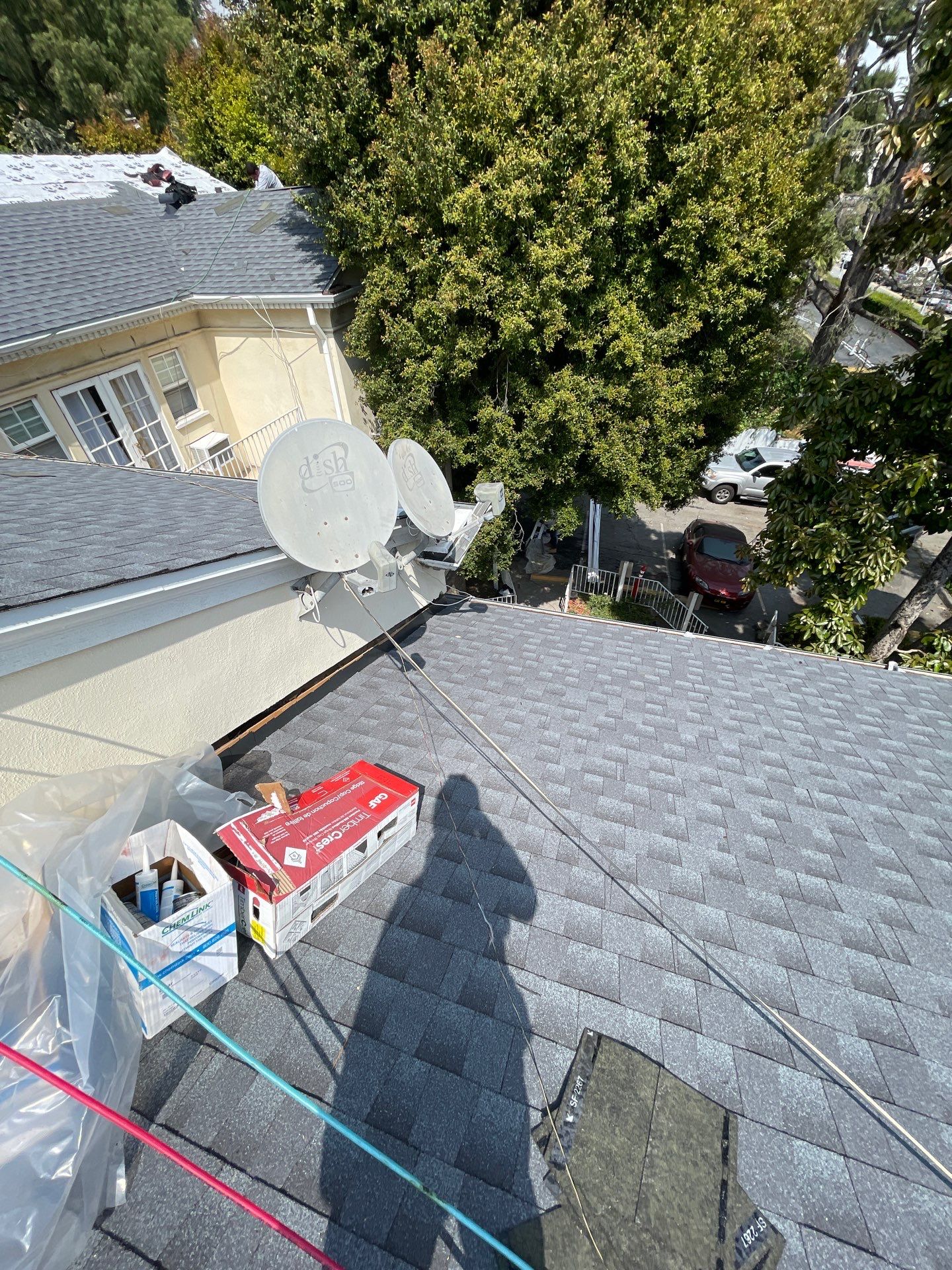 Roof Replacement at the Magic Castle Hotel- Los Angeles, CA 90028 by Epic Roof Replacement