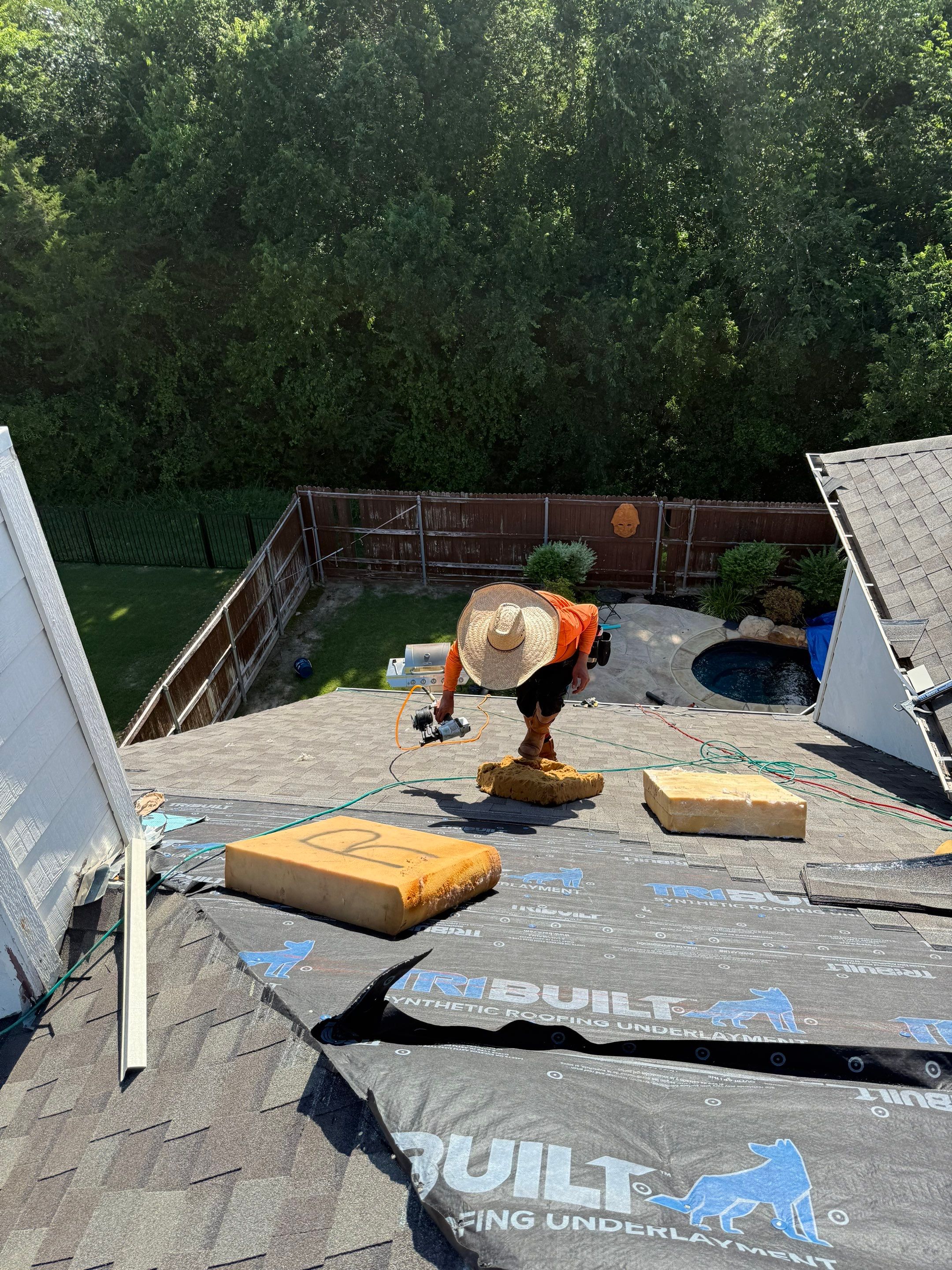 Project in Wylie by Rhino Roofing and General Contracting, LLC