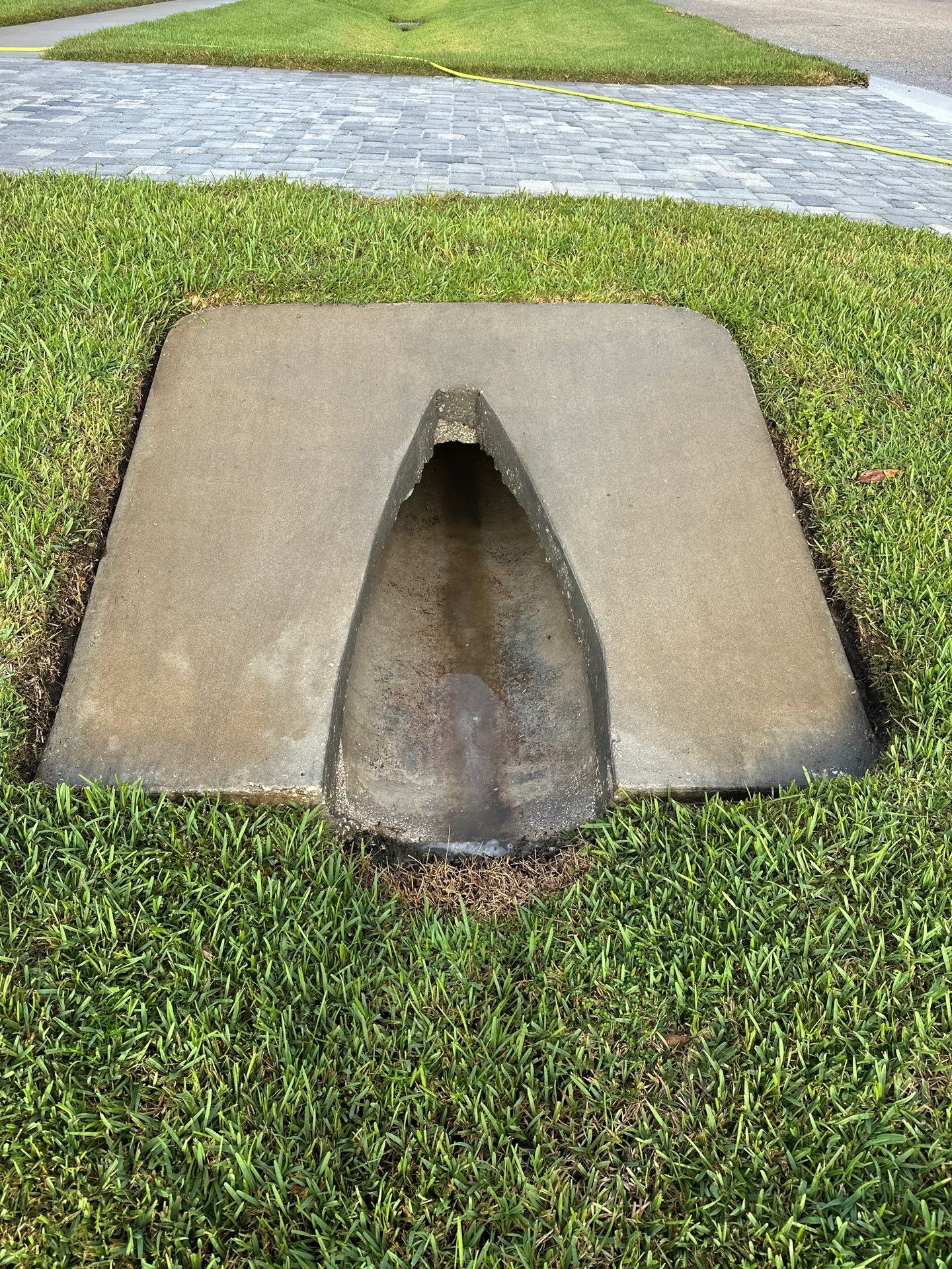 Paver Driveway, Sidewalk, and Culvert Cleaning in Winding River Community, Bradenton, FL by Sunshine AquaWash