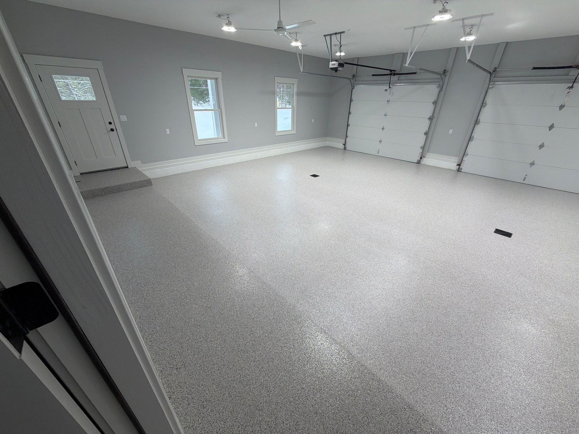 Garage & Basement Epoxy Floor Coating | Whitehall, Michigan by Gordon Painting
