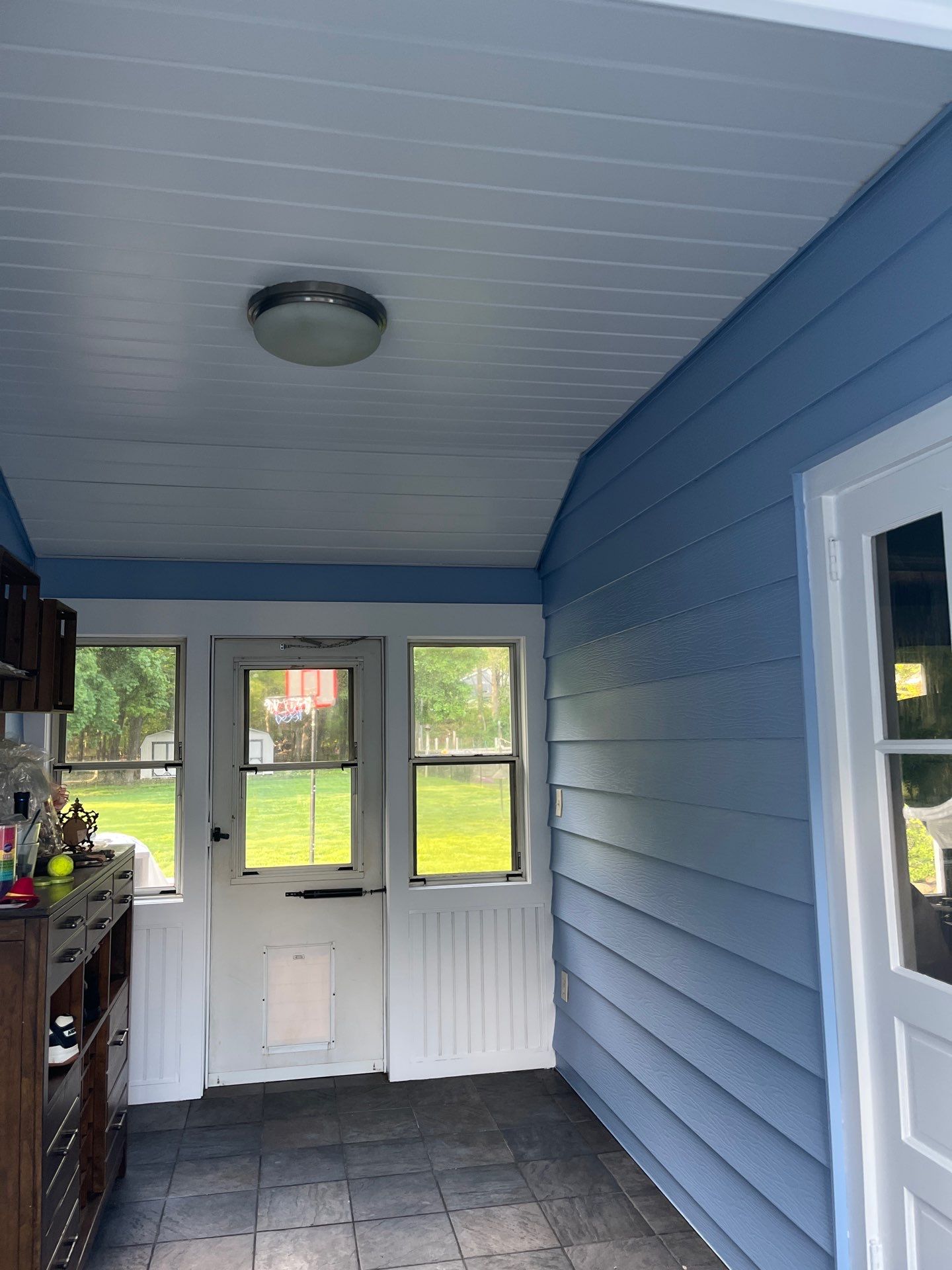 Kinnelon Residential Exterior Painting and Enclosed Porch Update by Spectrum Painting, LLC