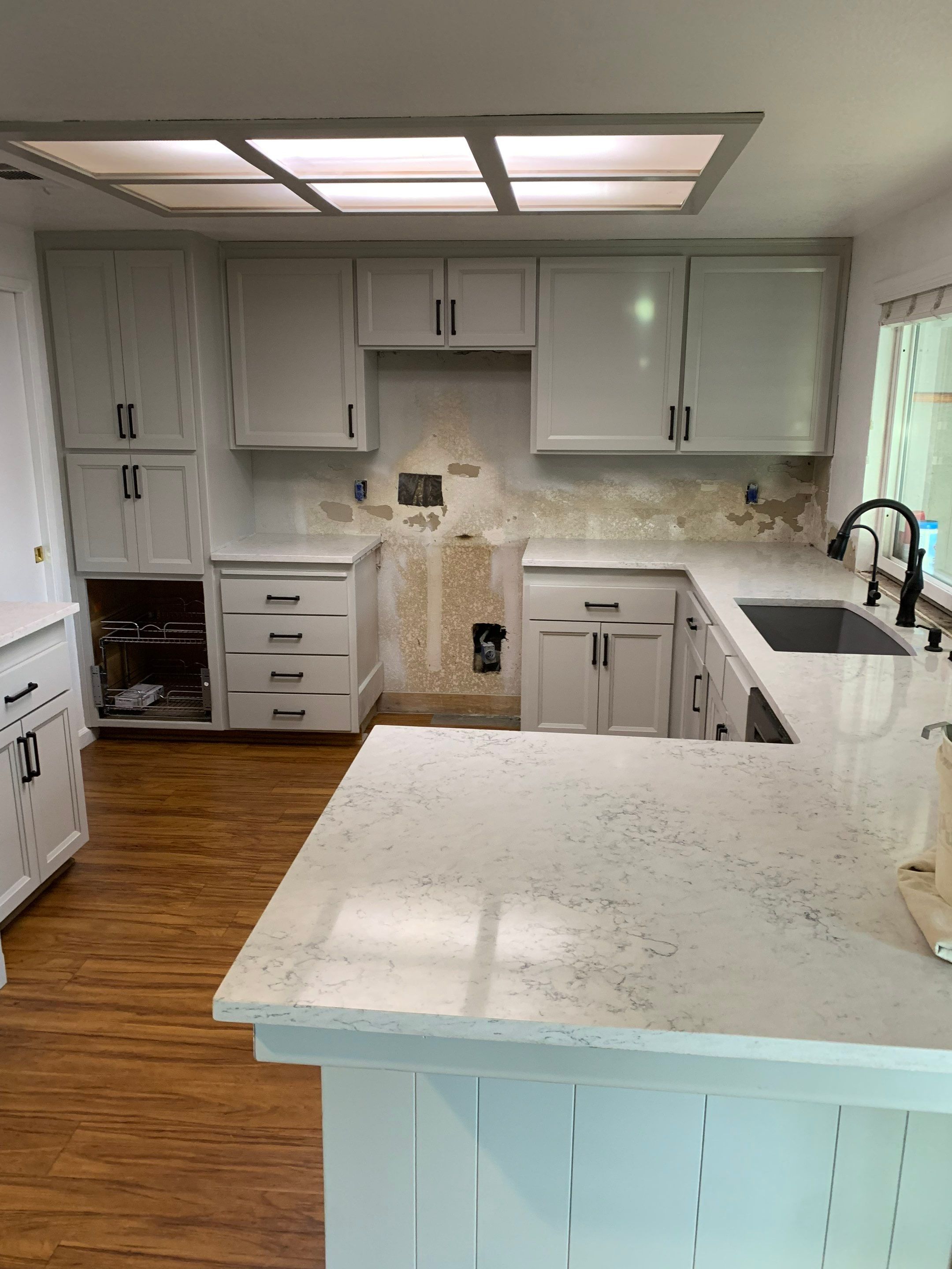 Kitchen Cabinet Refacing and Painting  by Lancaster Painting