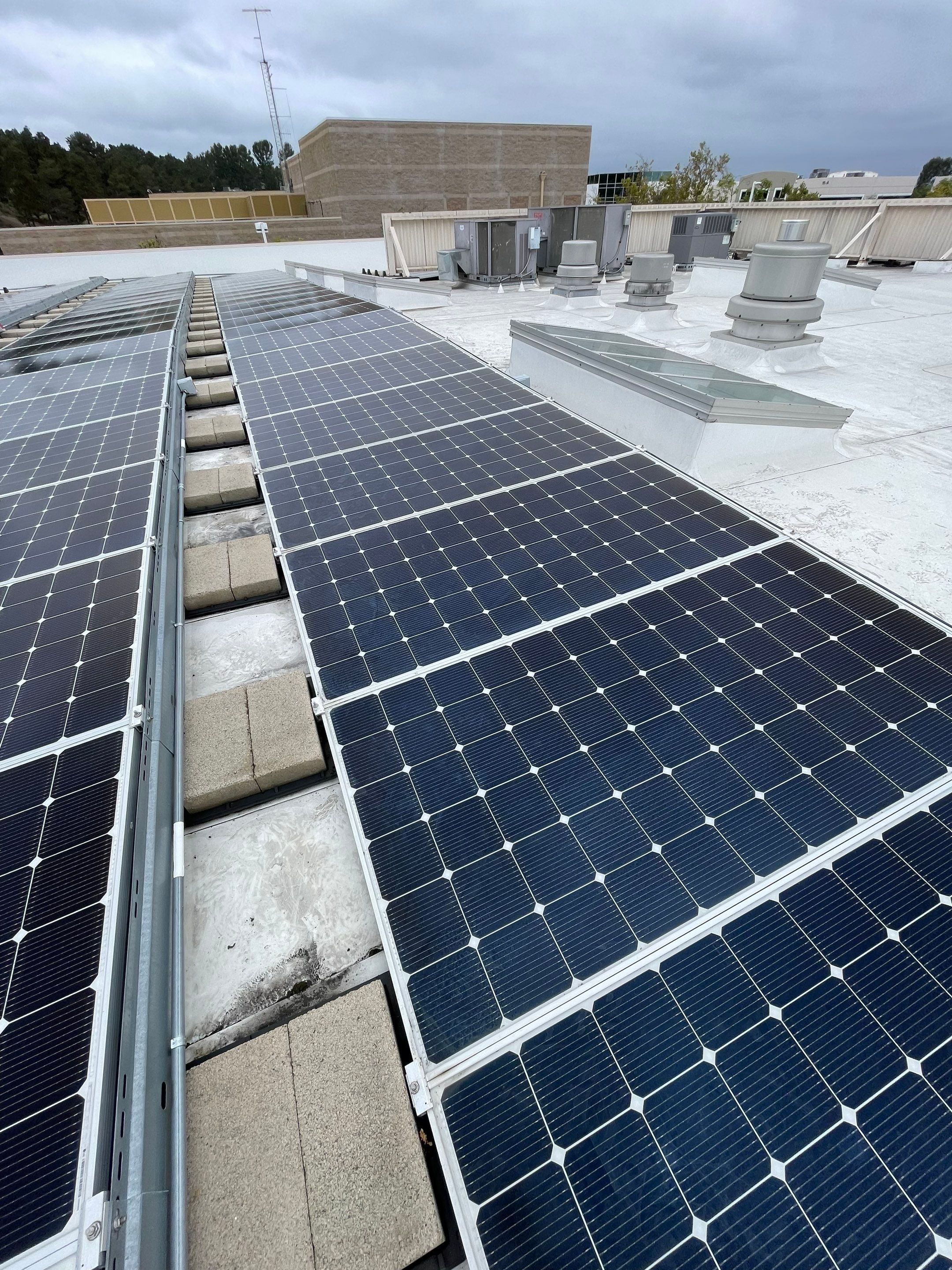 Commercial Solar Cleaning by Palm Coast Solar Cleaning