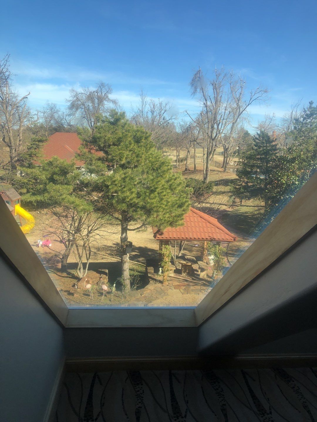 Large Skylight Replacement in Yukon Oklahoma by McCann's Roofing and Construction