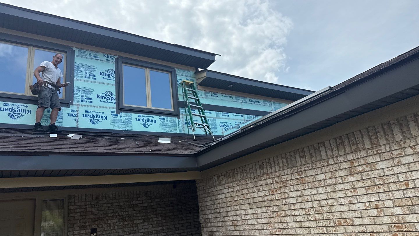 Siding Replacement using Alside S7 Cedar Mill Grain Cast Iron by 180 Contractors