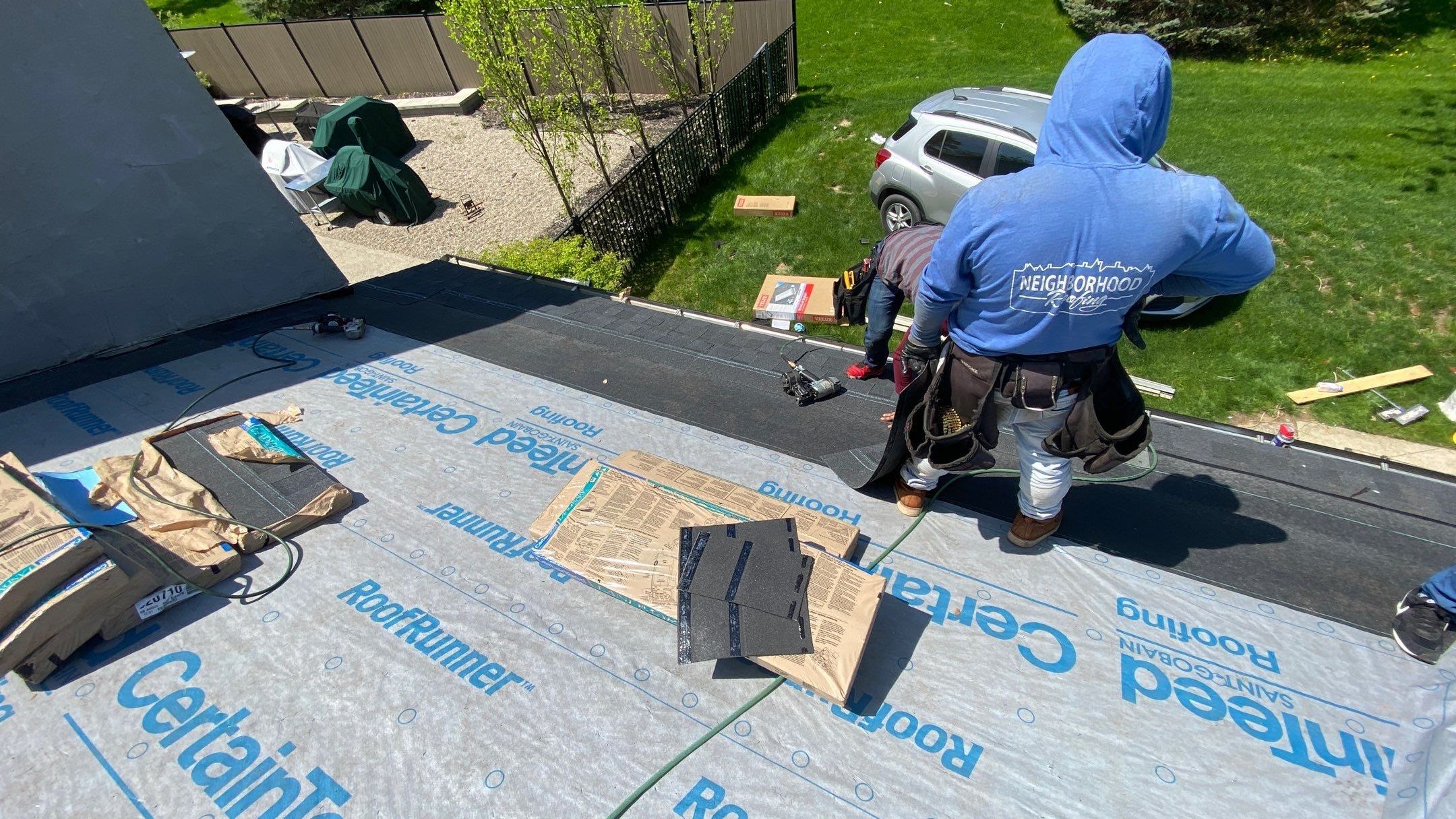 Roof Replacement using CertainTeed Landmark by 180 Contractors