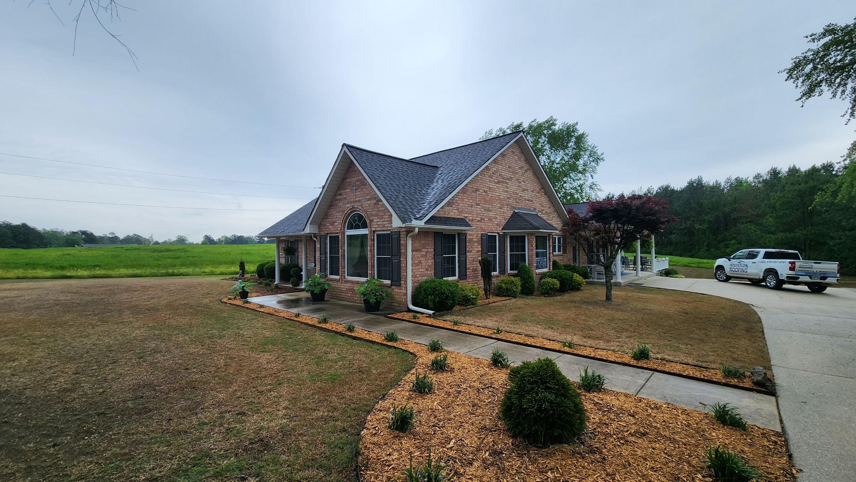Residential Shingle Reroof using Malarkey Vista by Hostetler Roofing