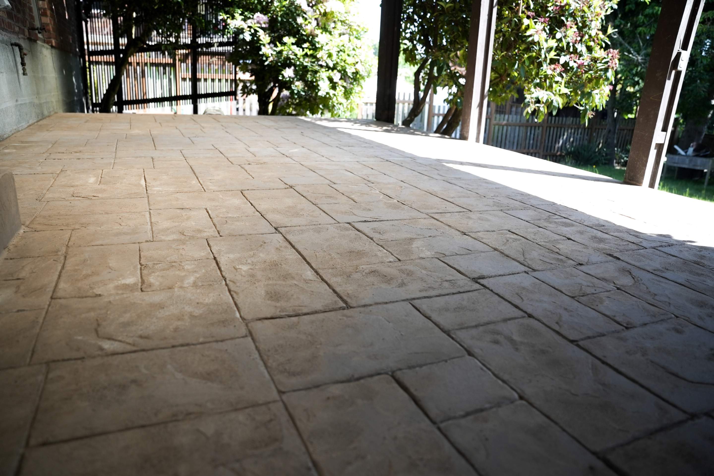 Stamped Concrete Patio | Seattle  by Jireh Asphalt & Concrete Inc 